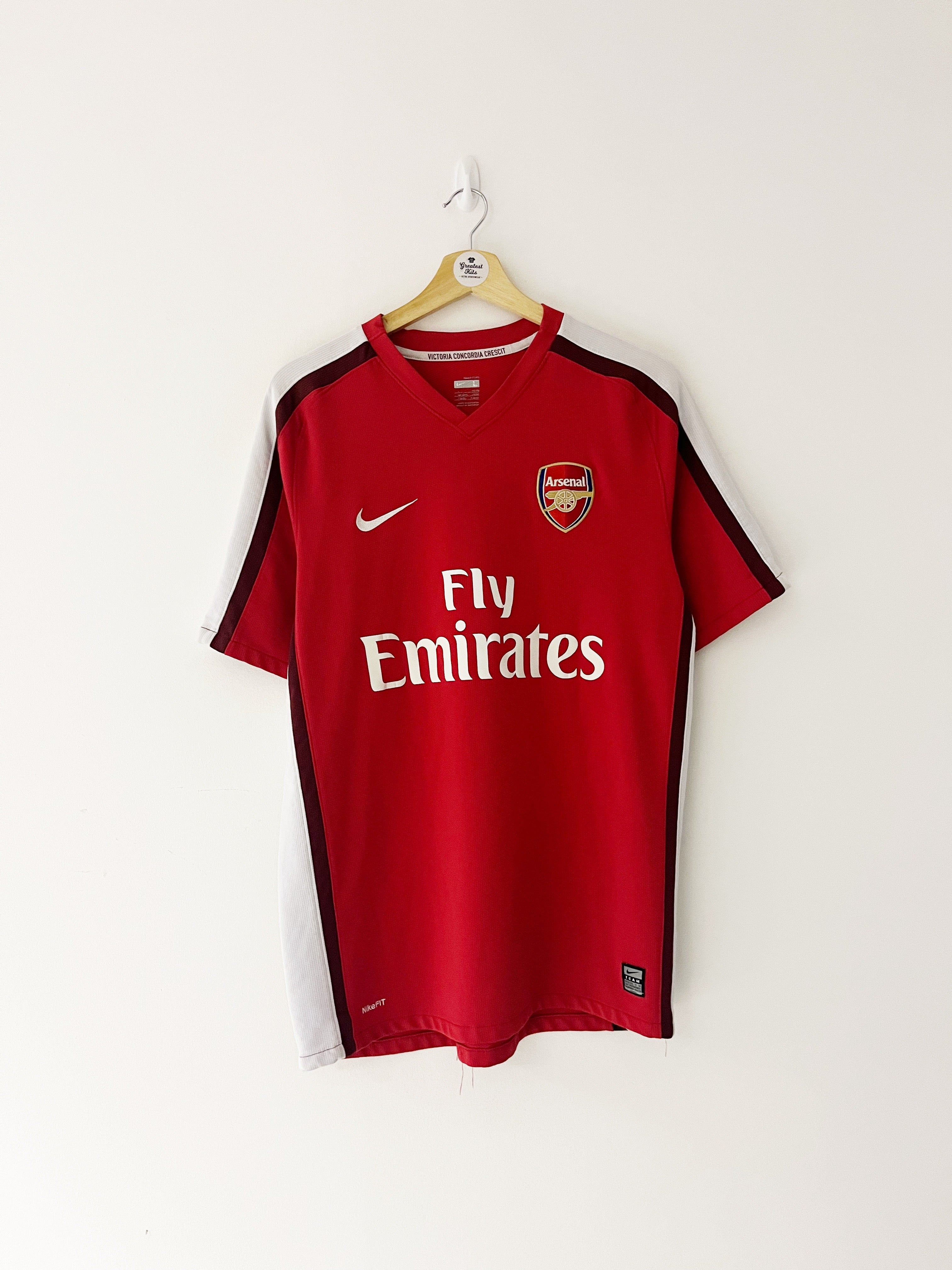 2008/10 Arsenal Home Shirt (L) 9/10