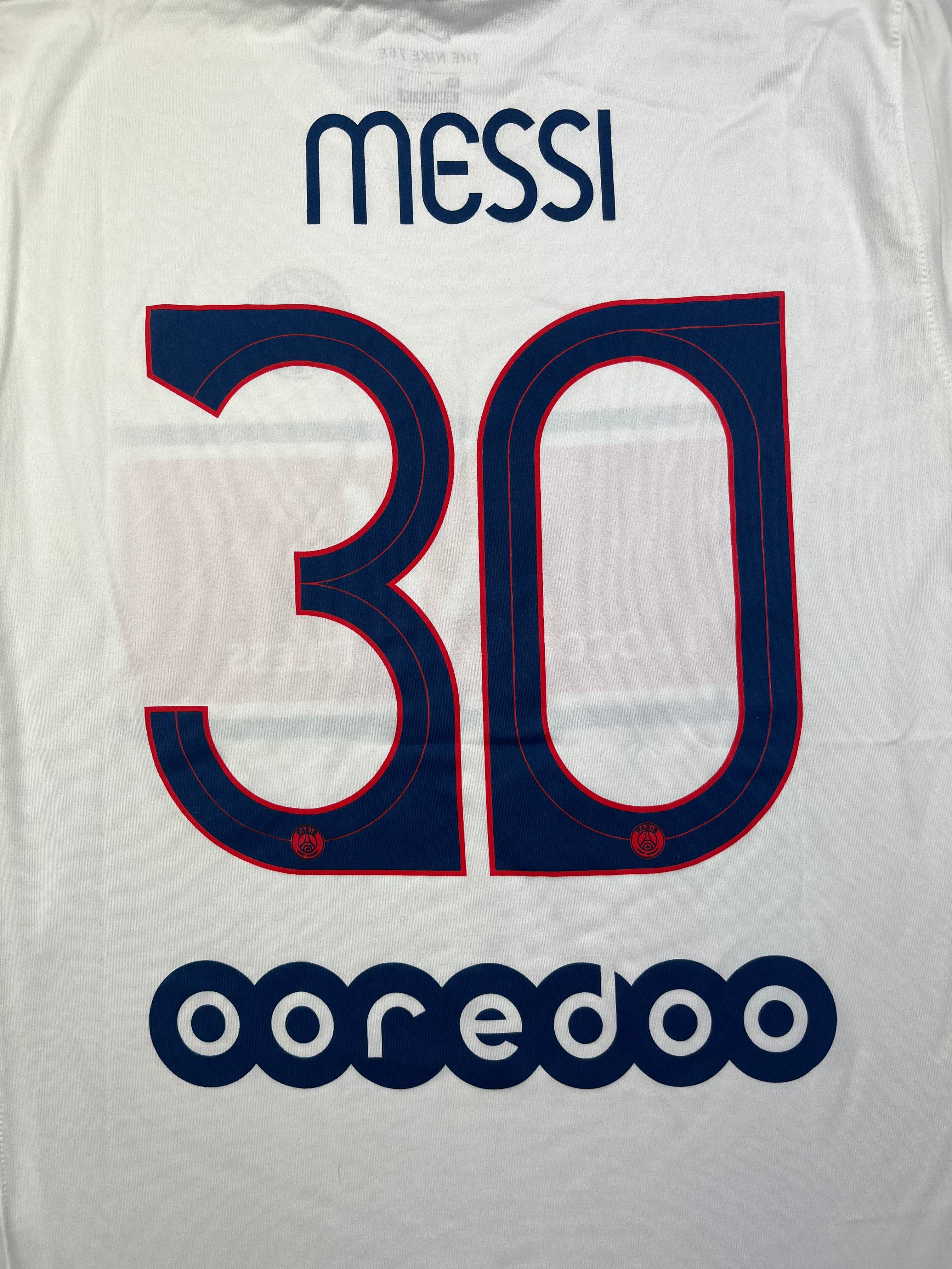 2020/21 Paris Saint-Germain Fan T-Shirt Messi #30 (M) BNWT