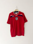 2008/10 England Away Shirt (M) 8.5/10