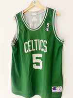 2007/10 Boston Celtics Champion Away Jersey Garnet #5 (XL) 9/10