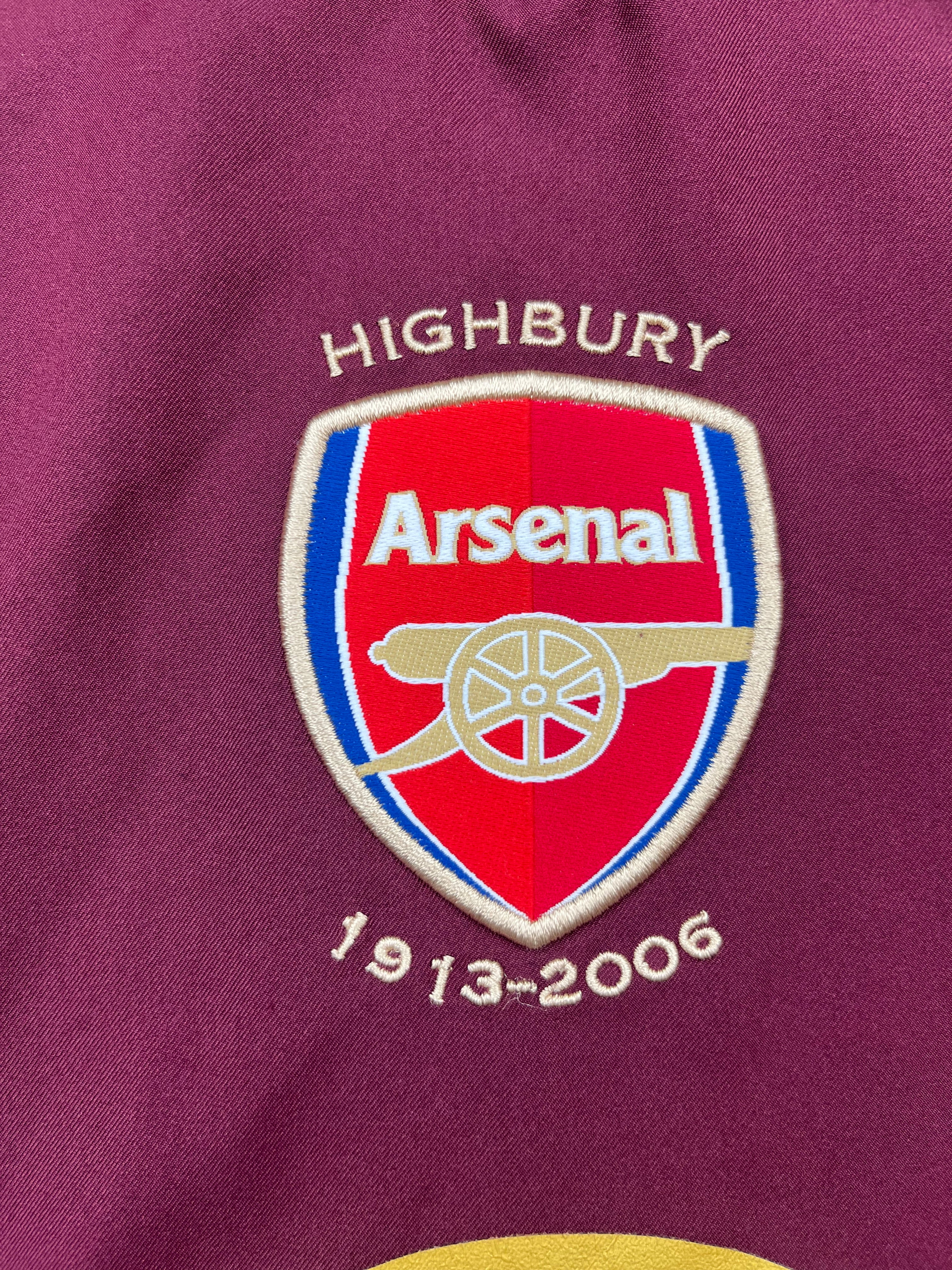 2005/06 Arsenal Home Shirt (XL) 9/10