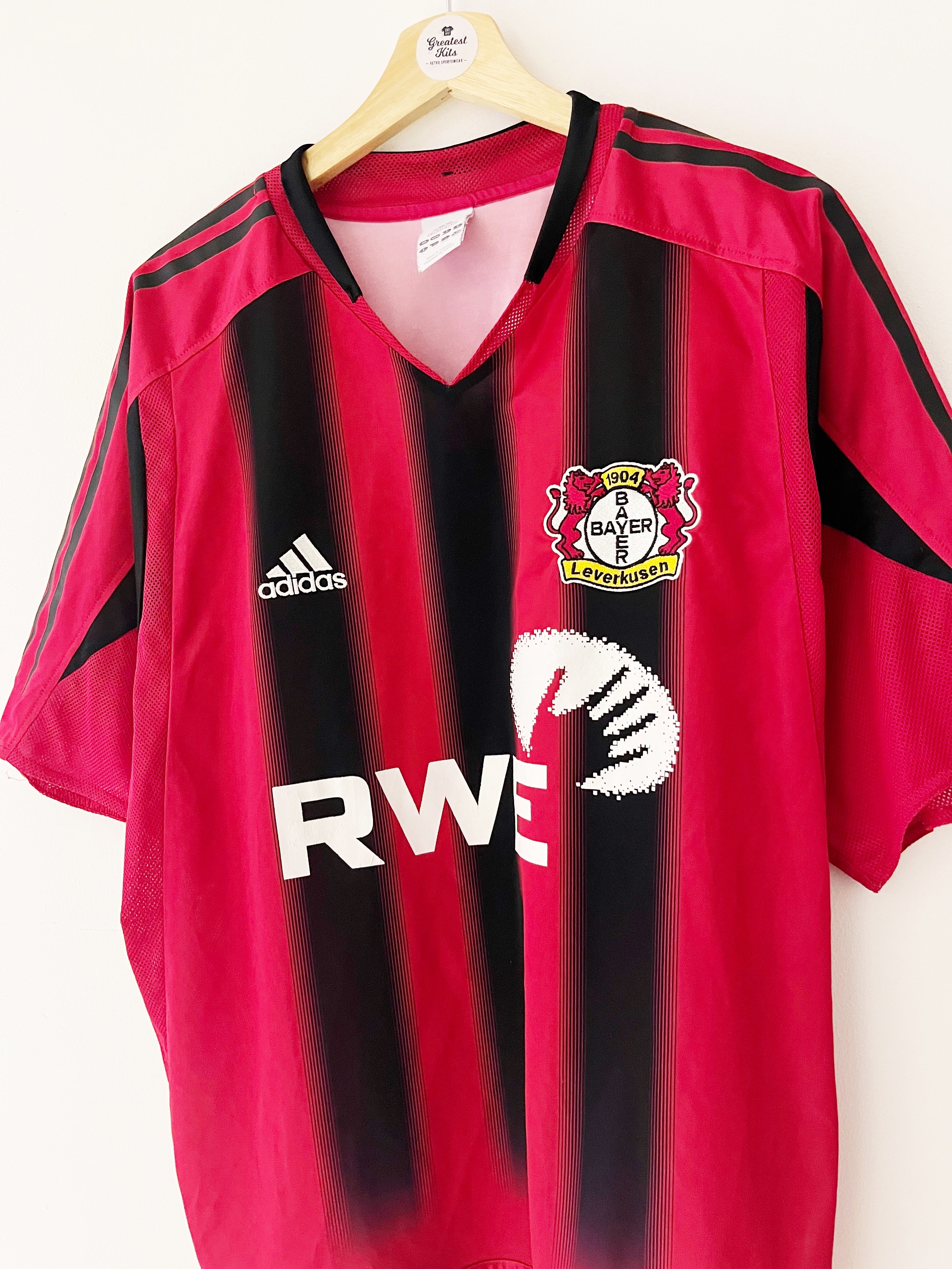 2004/06 Bayer Leverkusen Home Shirt (L) 9/10