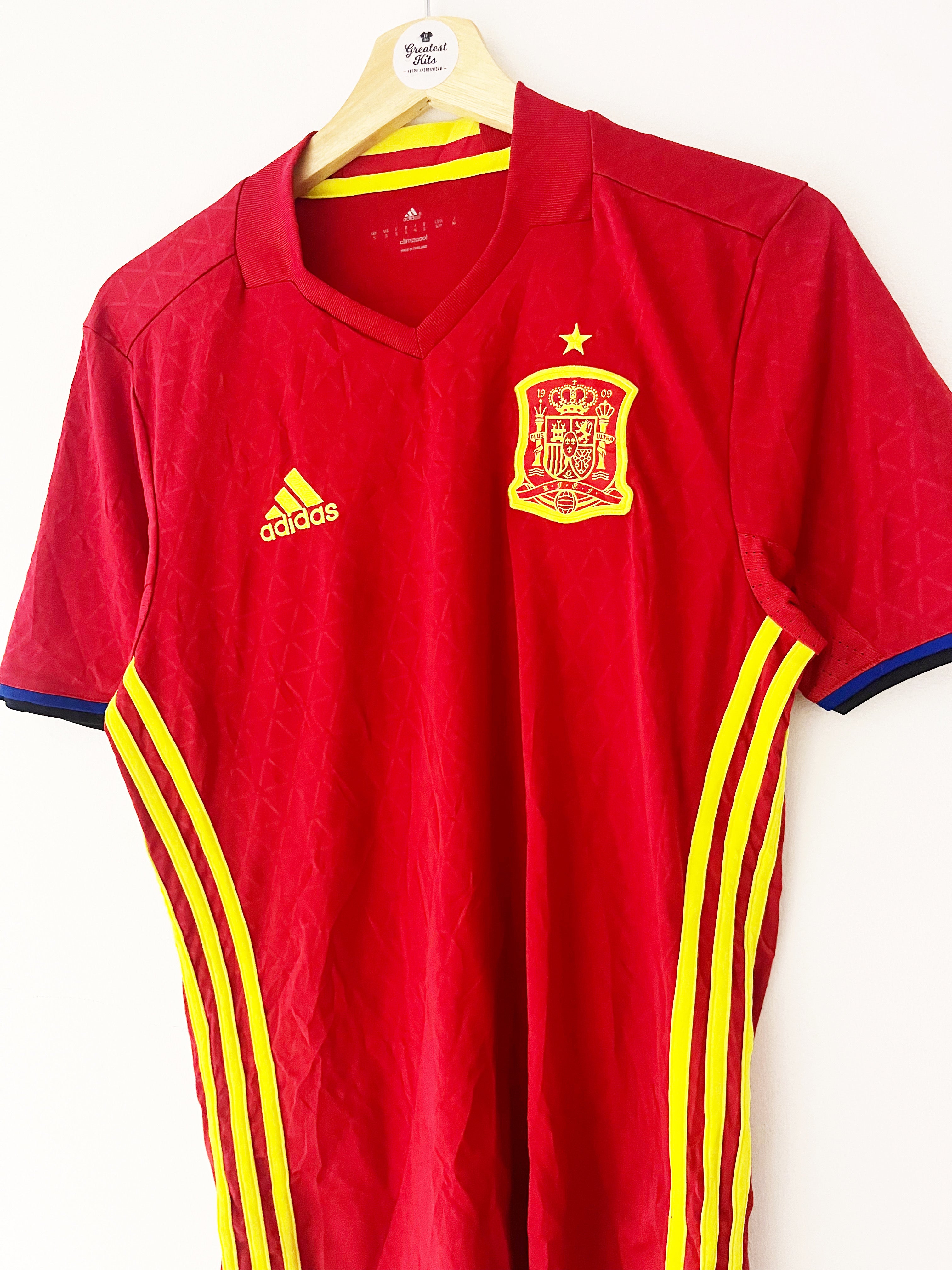 2016/17 Spain Home Shirt (S) 9/10