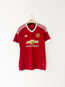 2015/16 Manchester United Home Shirt (S) 9/10