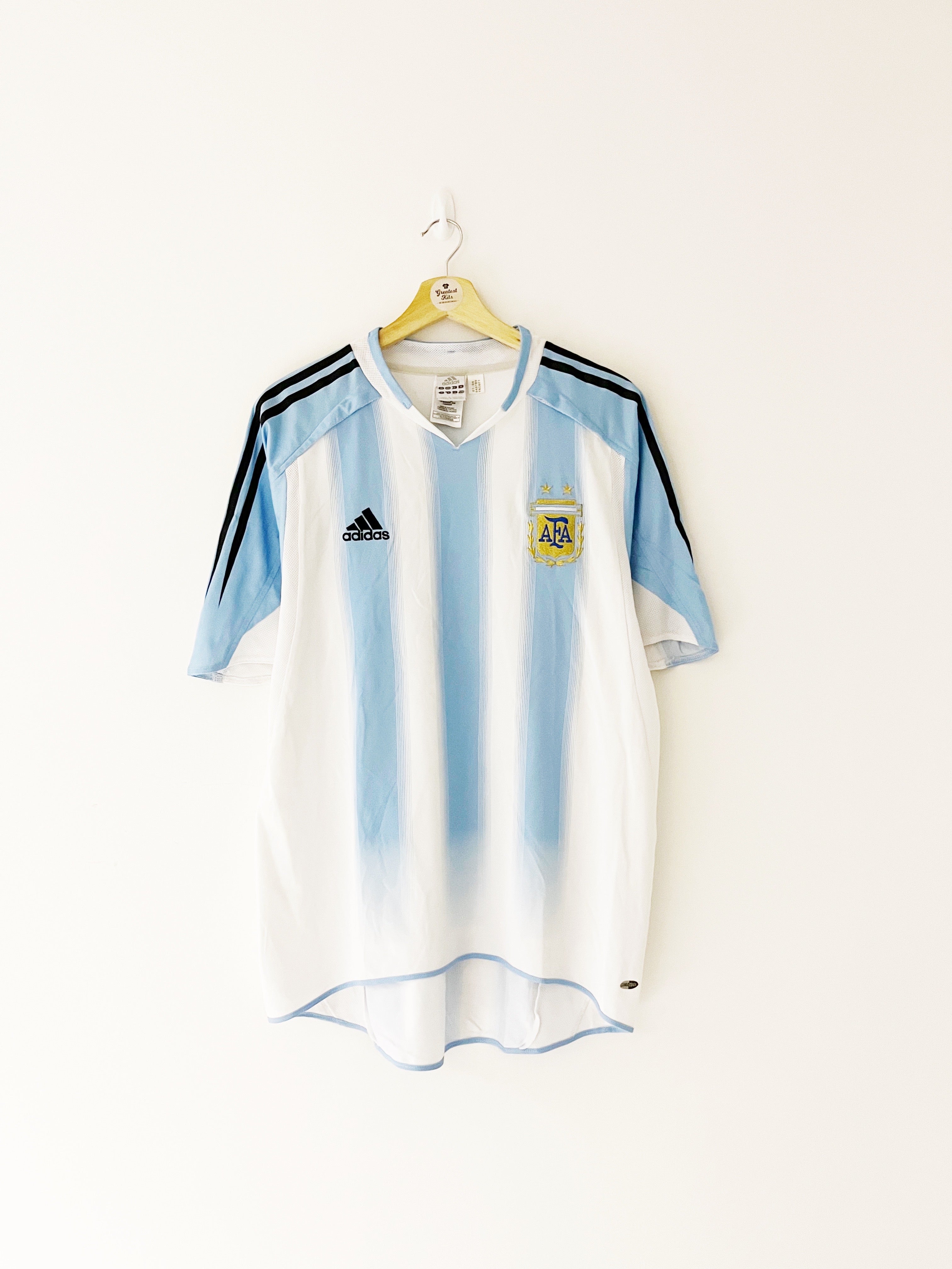 2004/05 Argentina Home Shirt (L) 9/10