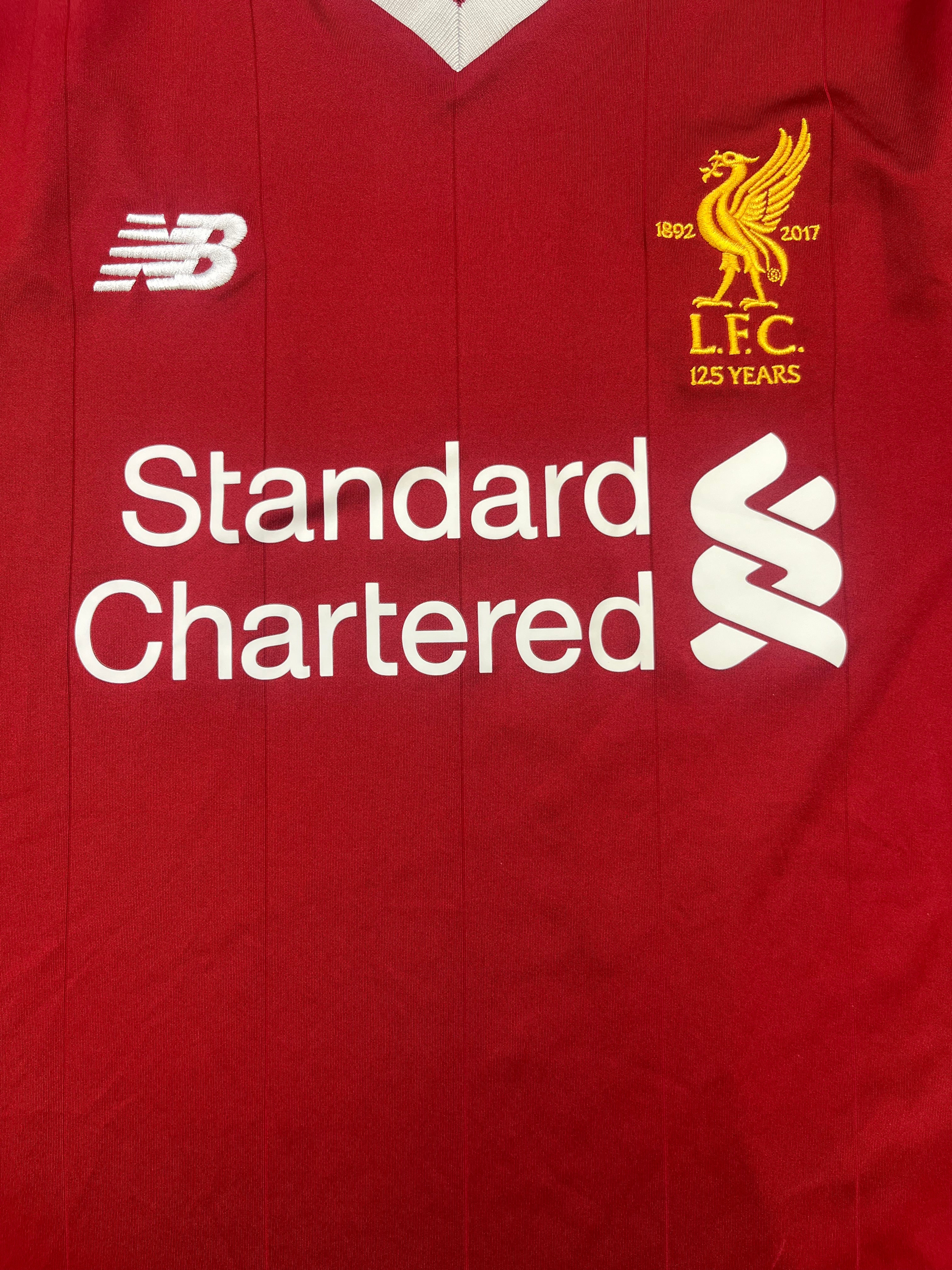 2017/18 Liverpool Home Shirt (M) 9/10