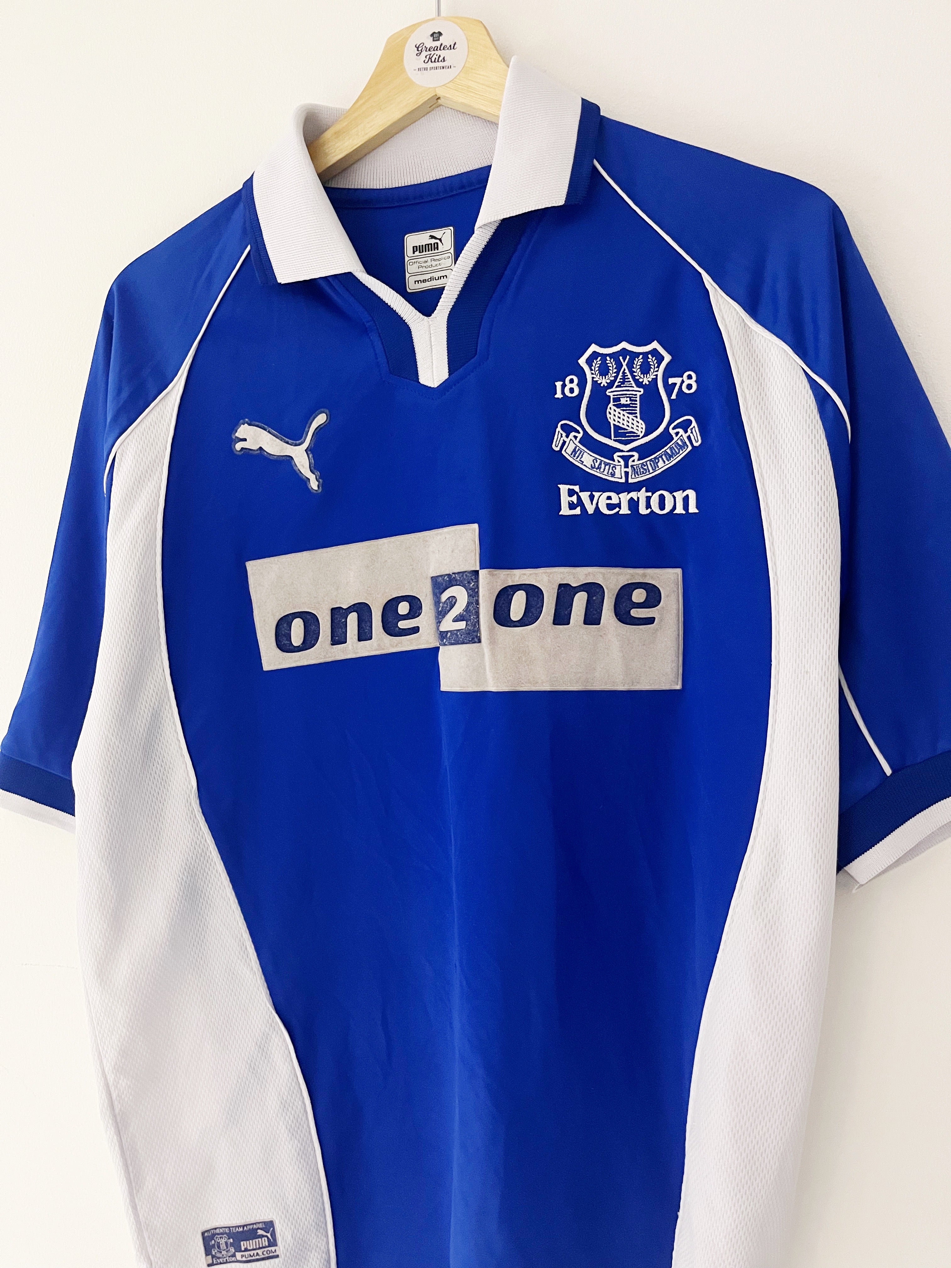 2000/02 Everton Home Shirt (M) 6.5/10