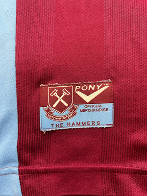 1997/98 West Ham Home Shirt (L) 7/10