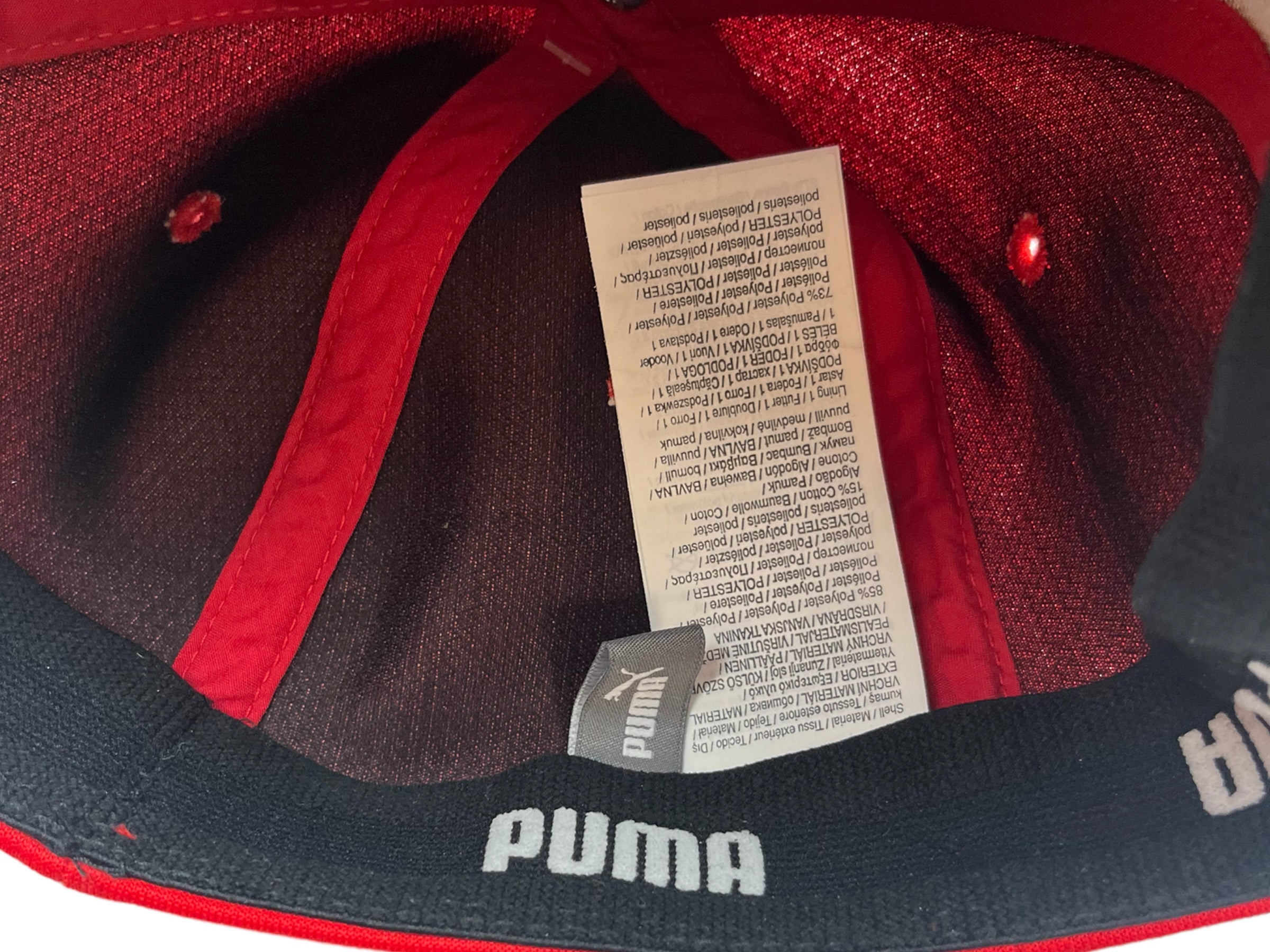 2015/16 Arsenal Puma Flat Brim Cap (Adults) BNWT