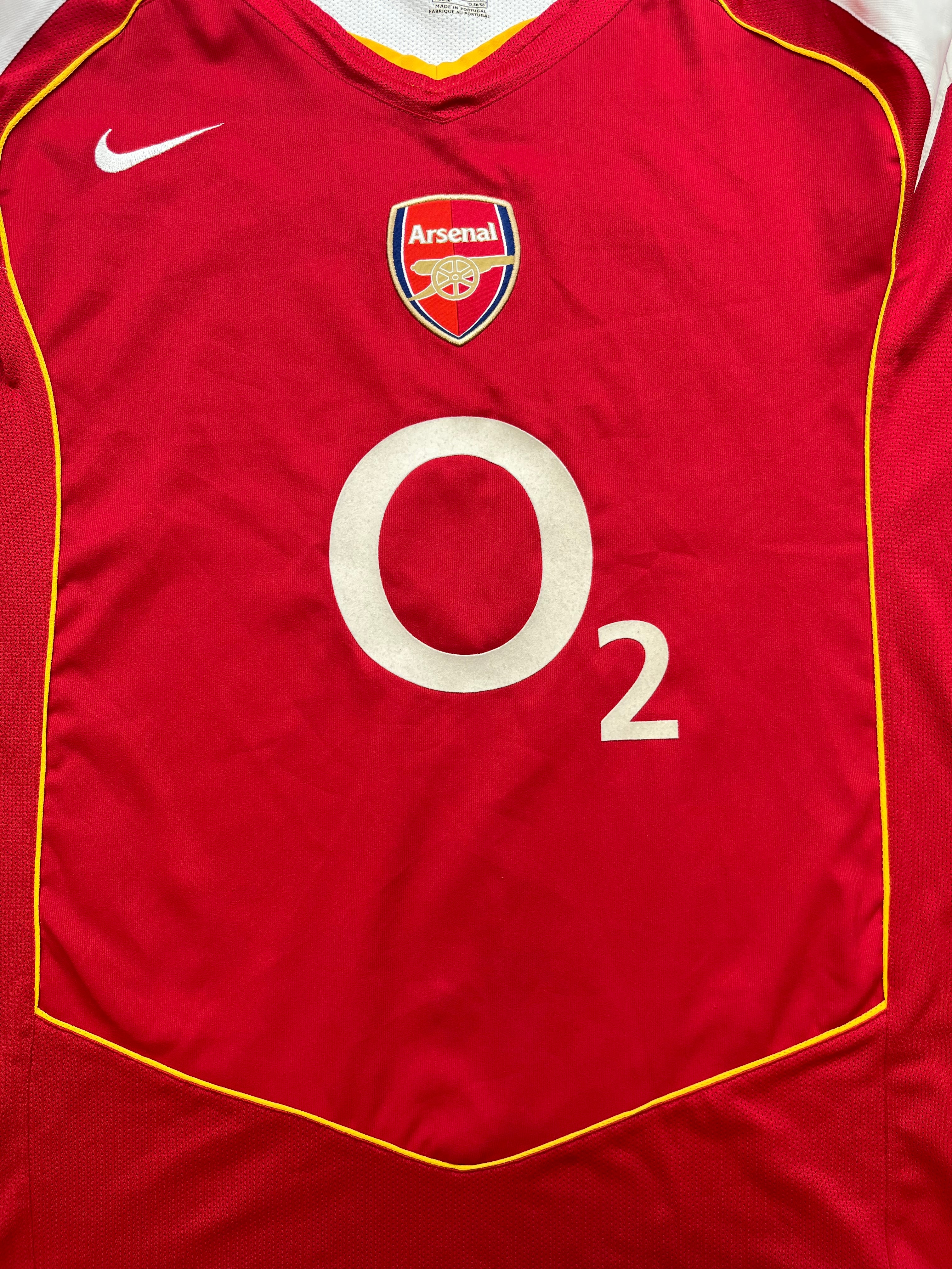 2004/05 Arsenal Home Shirt (XL) 9/10