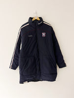 2001/03 Ipswich Town Reversible Training Jacket (M) 9/10