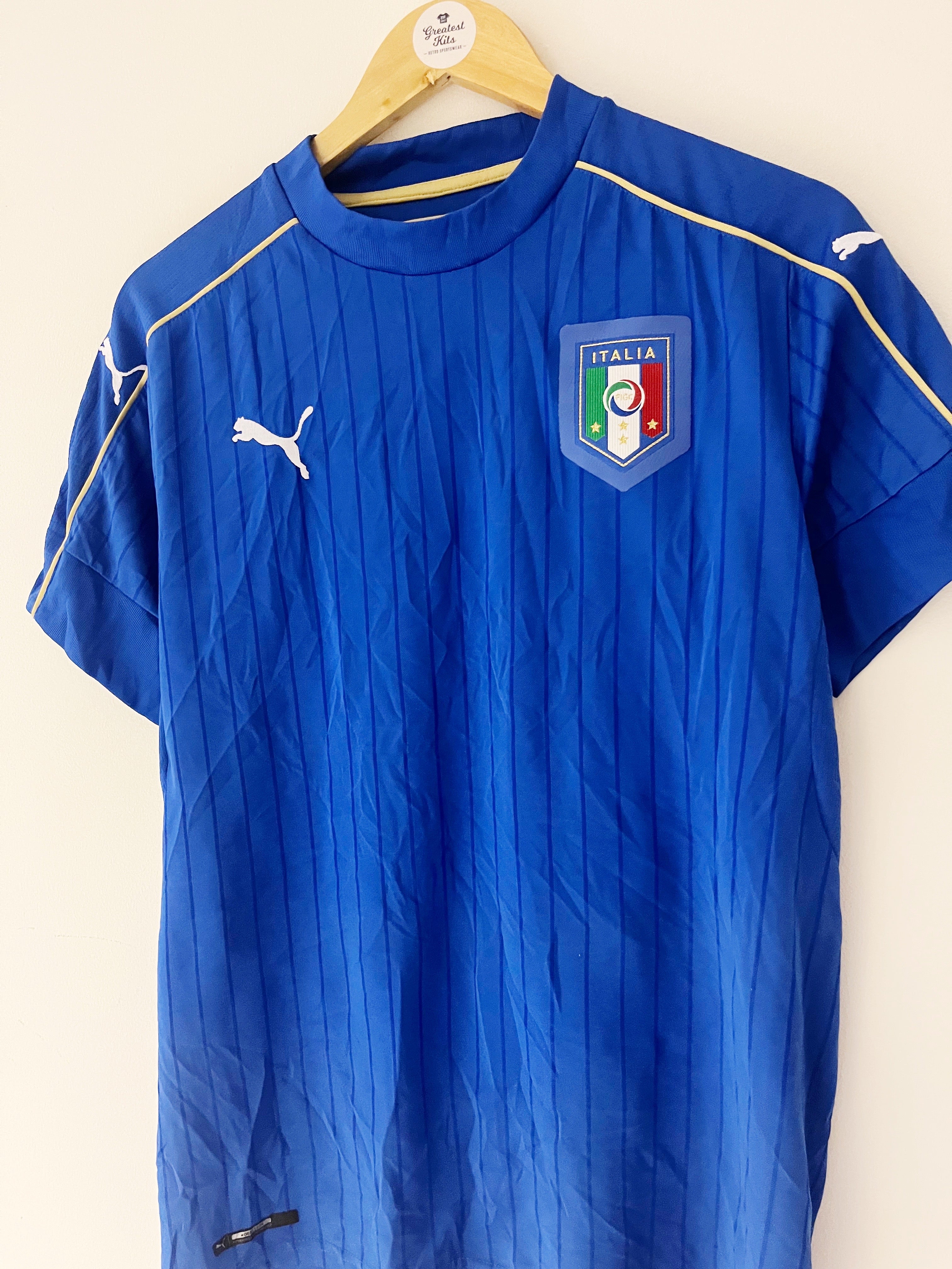 2016/17 Italy Home Shirt (M) 9/10