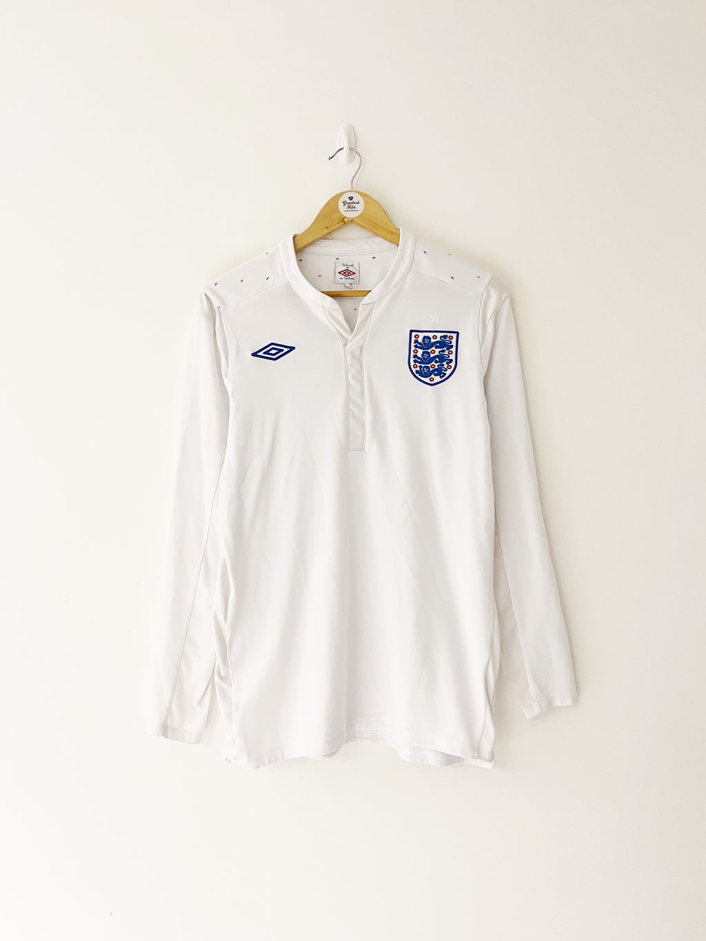 2011/12 England Home L/S Shirt (L) 9/10
