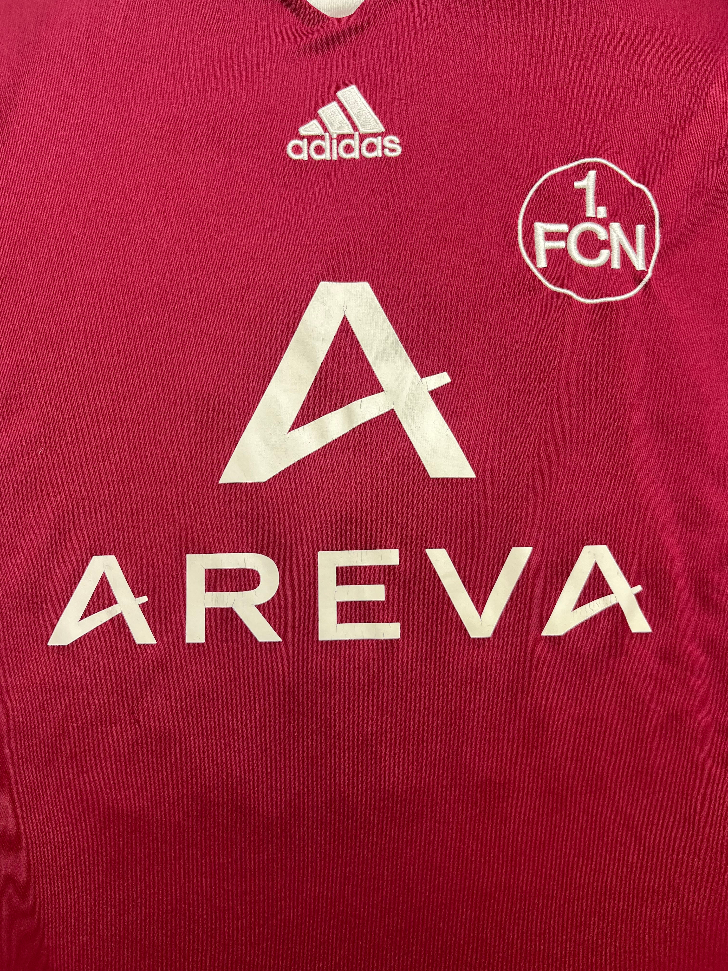 2010/11 FC Nurnberg Home Shirt Pinola #25 (L) 8/10