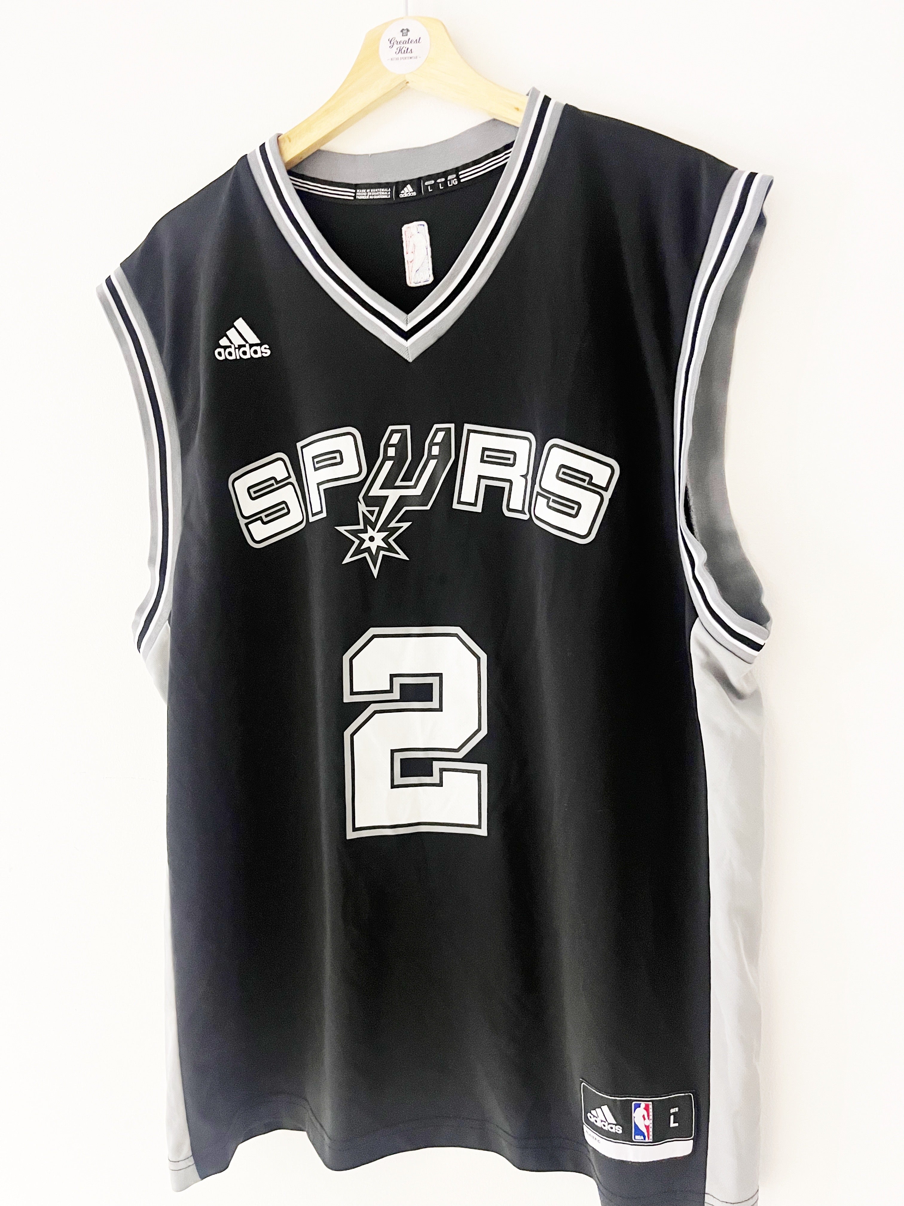 2010/14 San Antonio Spurs Away Adidas Jersey Leonard #2 (L) 8.5/10