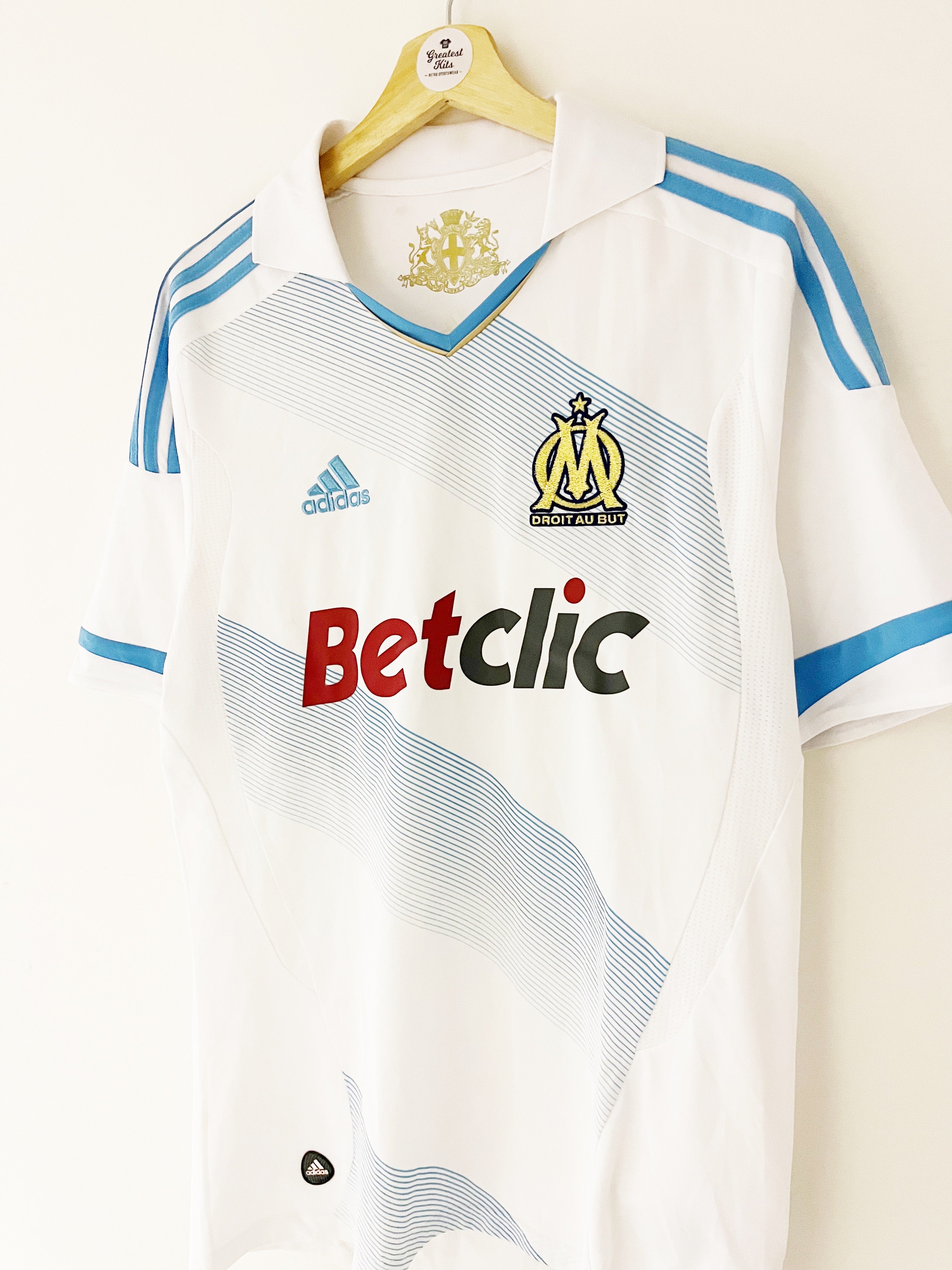 2011/12 Olympique Marseille Home Shirt (M) 9/10