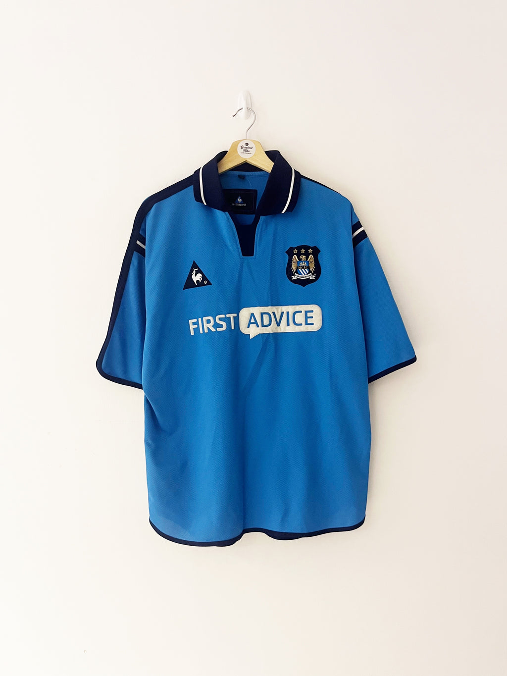 2002/03 Manchester City Home Shirt (M) 8.5/10