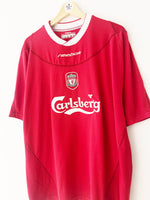 2002/04 Liverpool Home Shirt (XL) 9/10