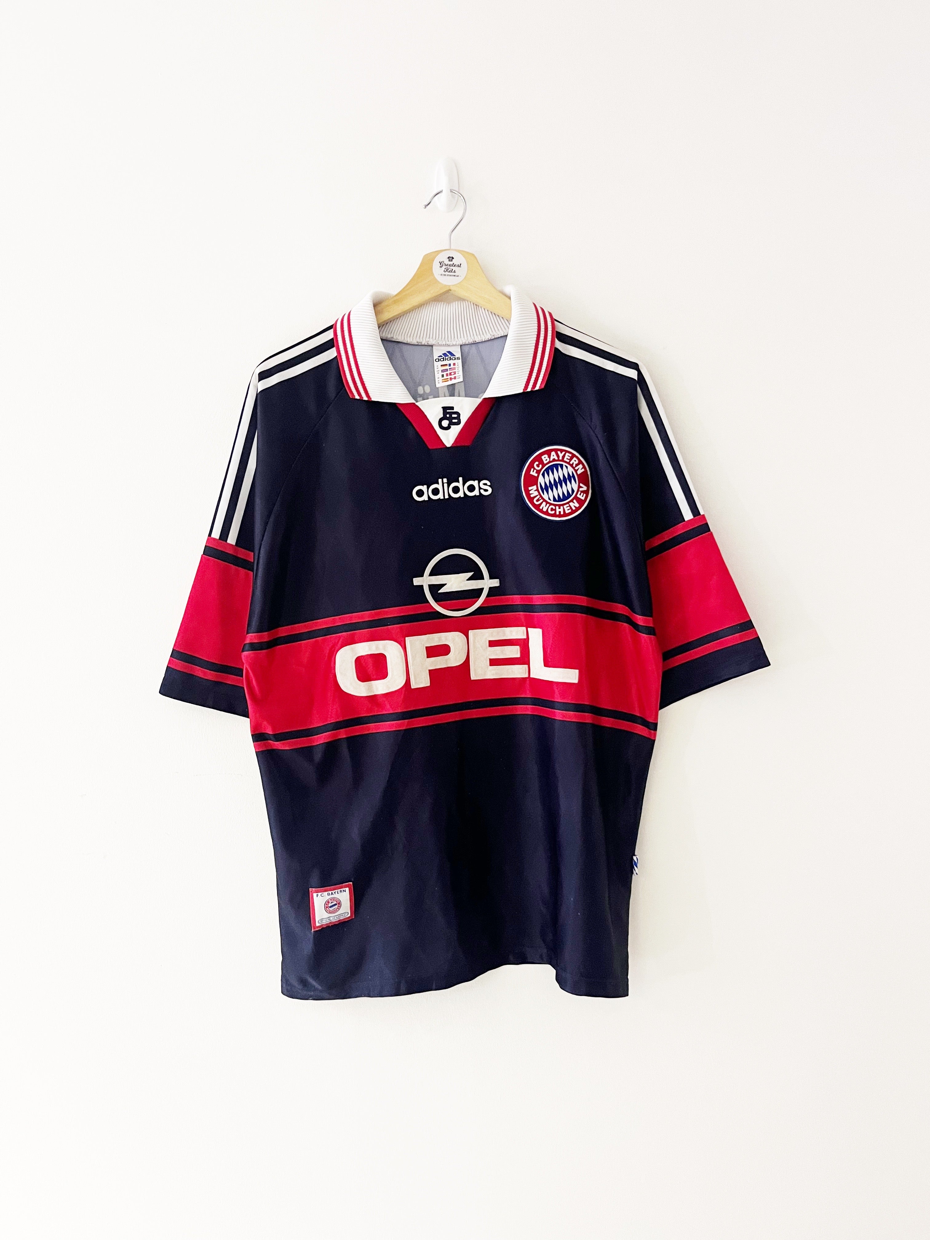 1997/99 Bayern Munich Home Shirt Jancker #19 (M) 7.5/10