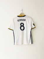 2016 LA Galaxy Home Shirt Gerrard #8 (Y) 9/10