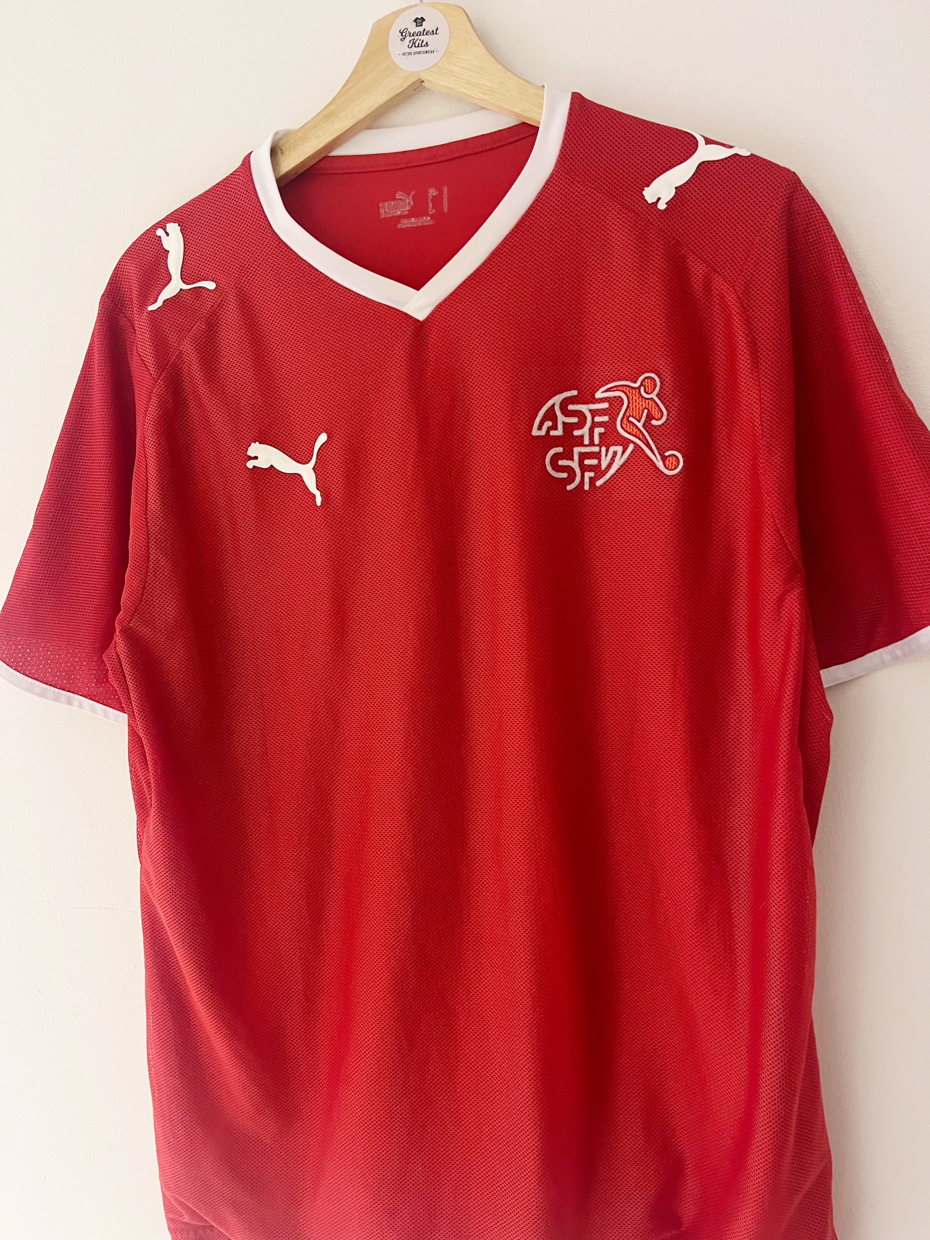 2008/10 Switzerland Home Shirt (XL) 9/10