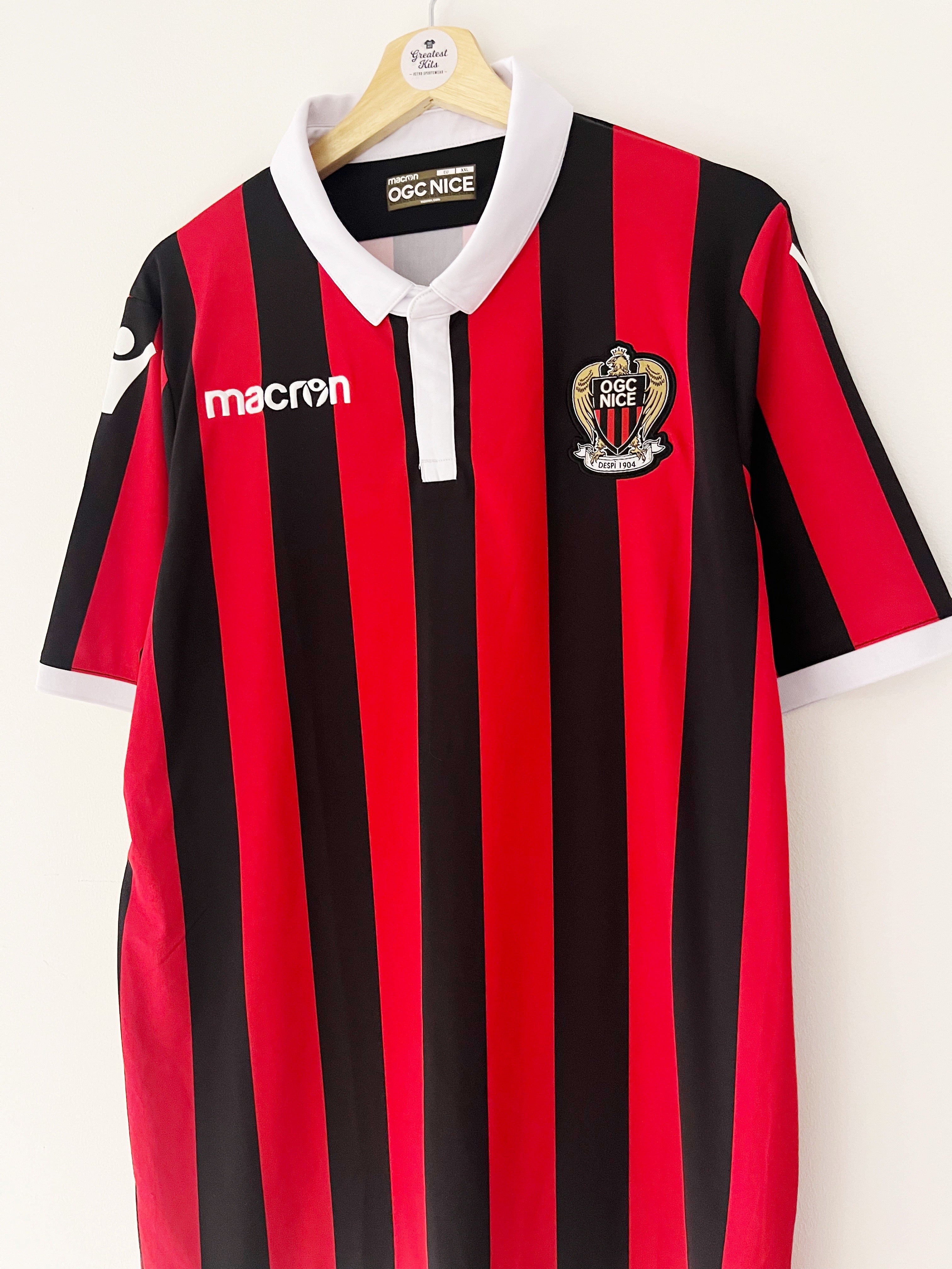 2018/19 Nice Home Shirt (XXL) 9.5/10