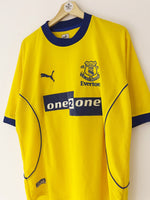 2000/01 Everton Away Shirt (L) 8.5/10