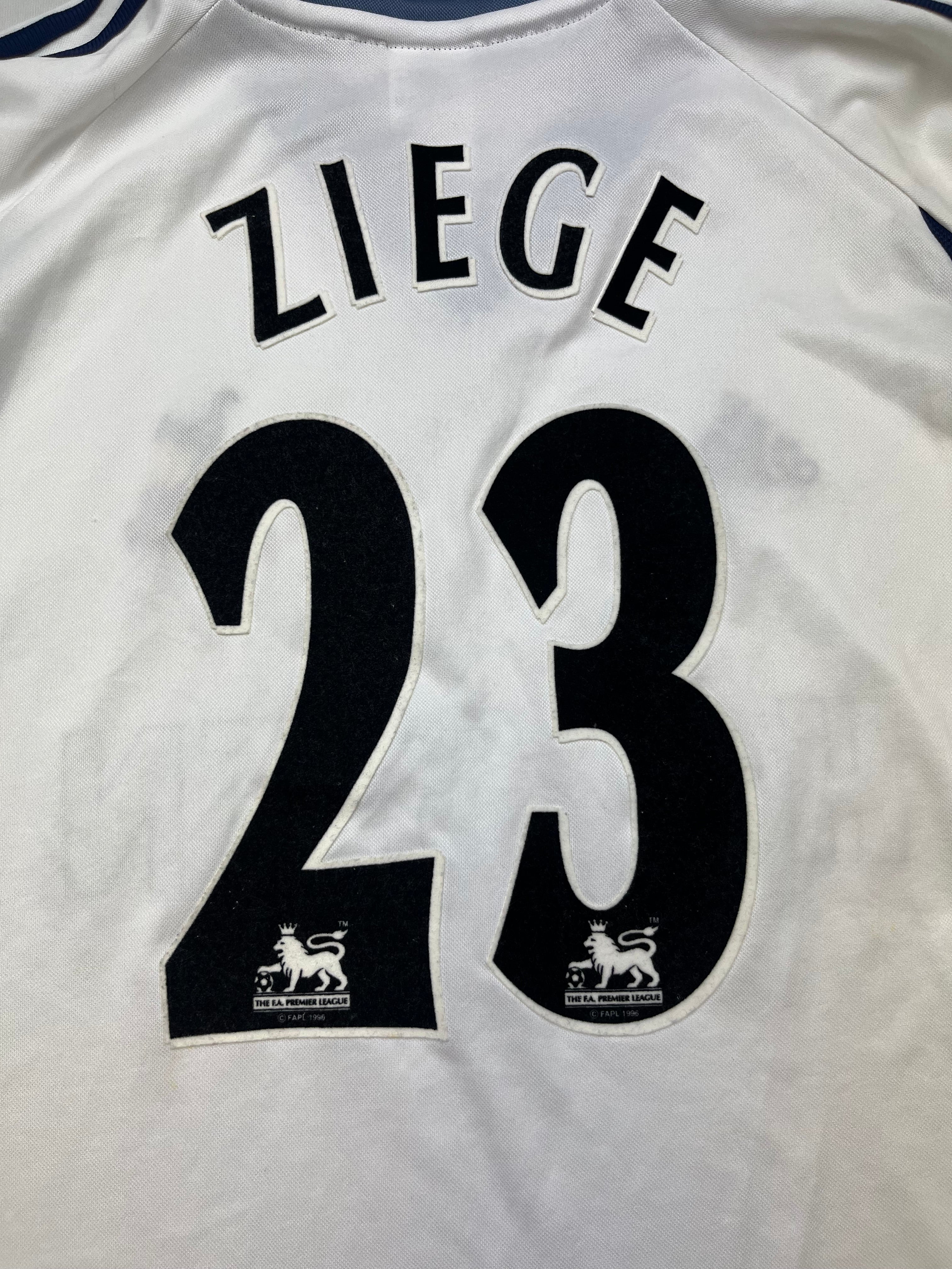 2001/02 Tottenham Home Shirt Ziege #23 (2XL) 8.5/10