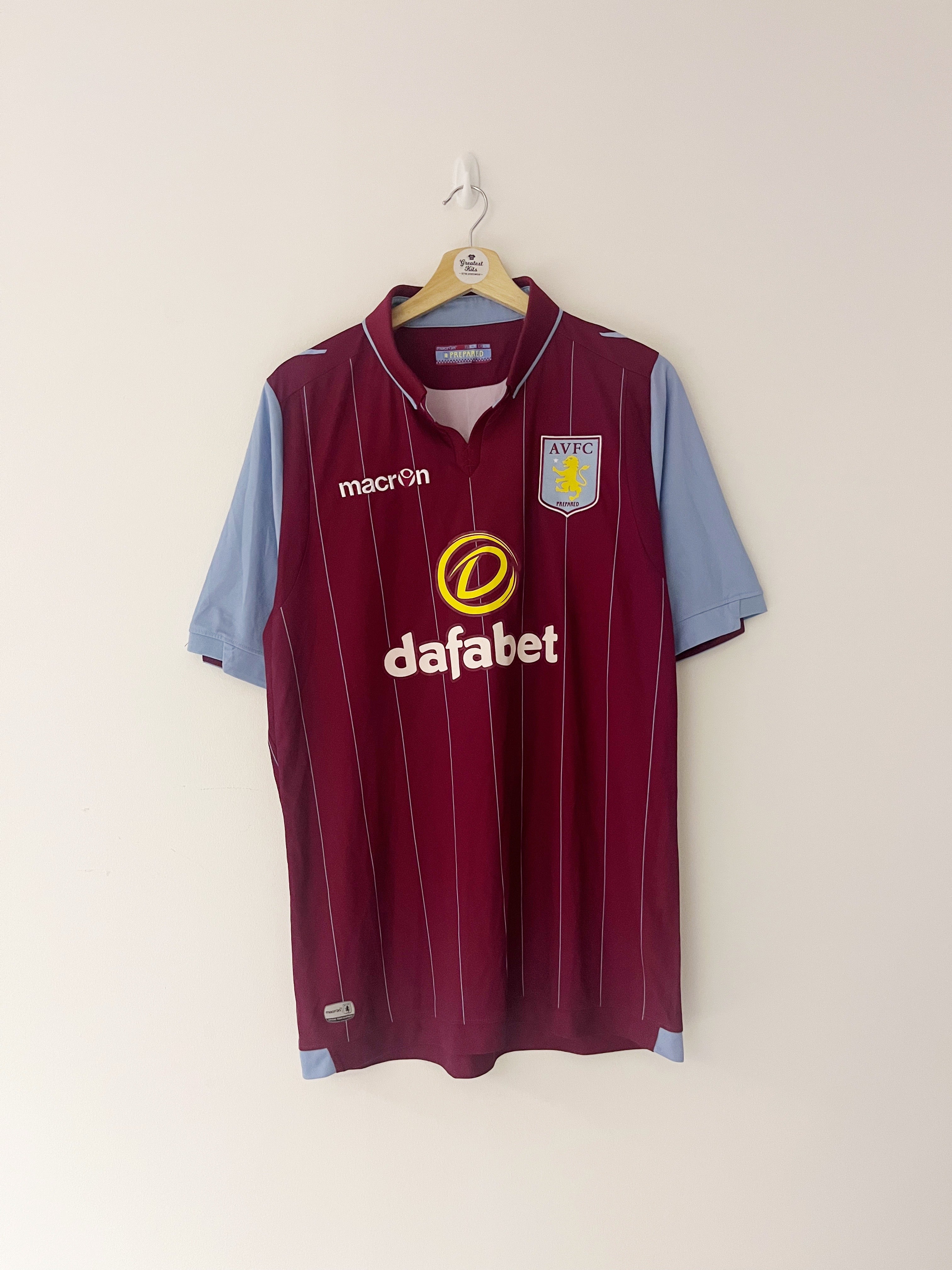 2014/15 Aston Villa Home Shirt (L) 9/10