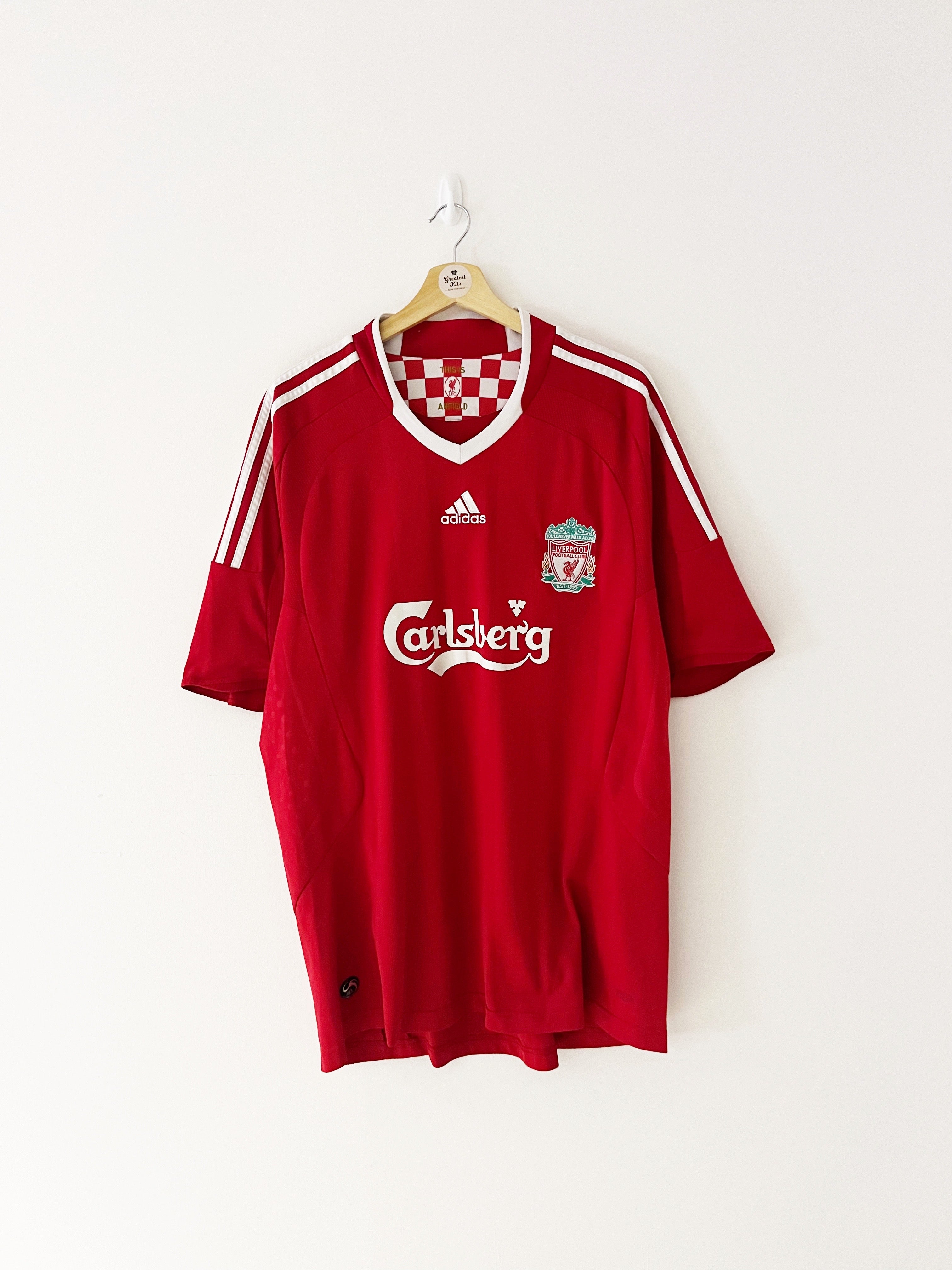 2008/10 Liverpool Home Shirt (XL) 8.5/10