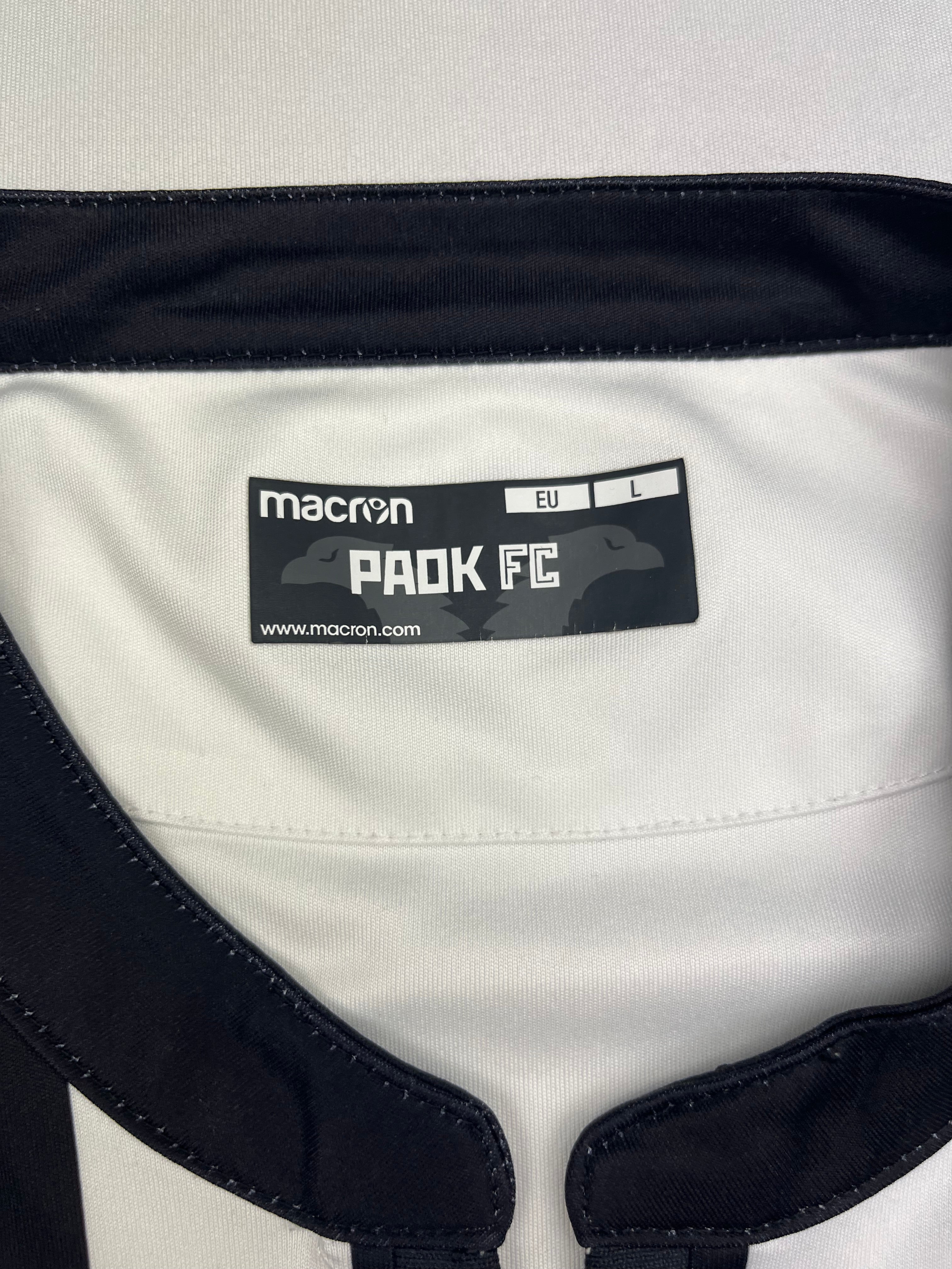 2017/18 PAOK Home Shirt (L) 7.5/10