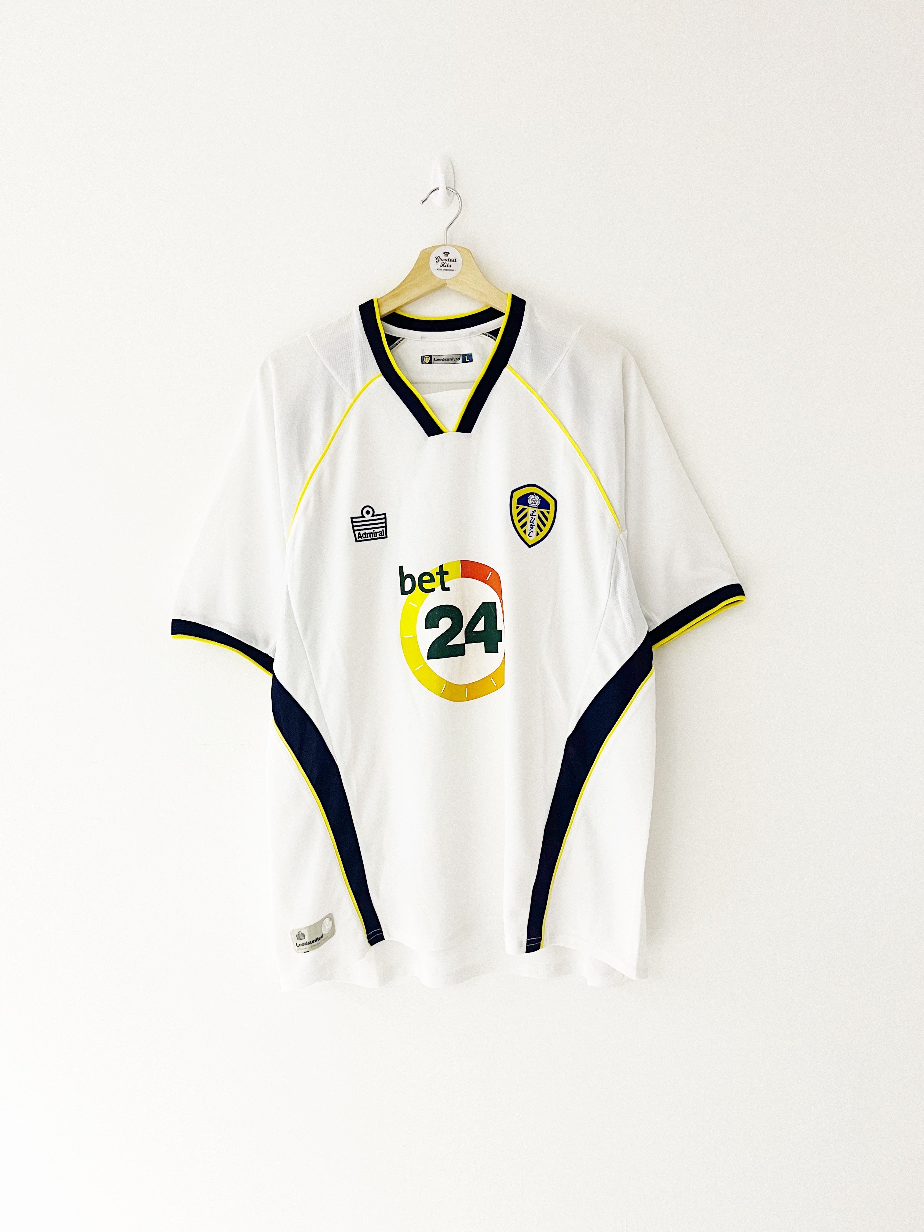 2006/07 Leeds United Home Shirt (L) 8/10