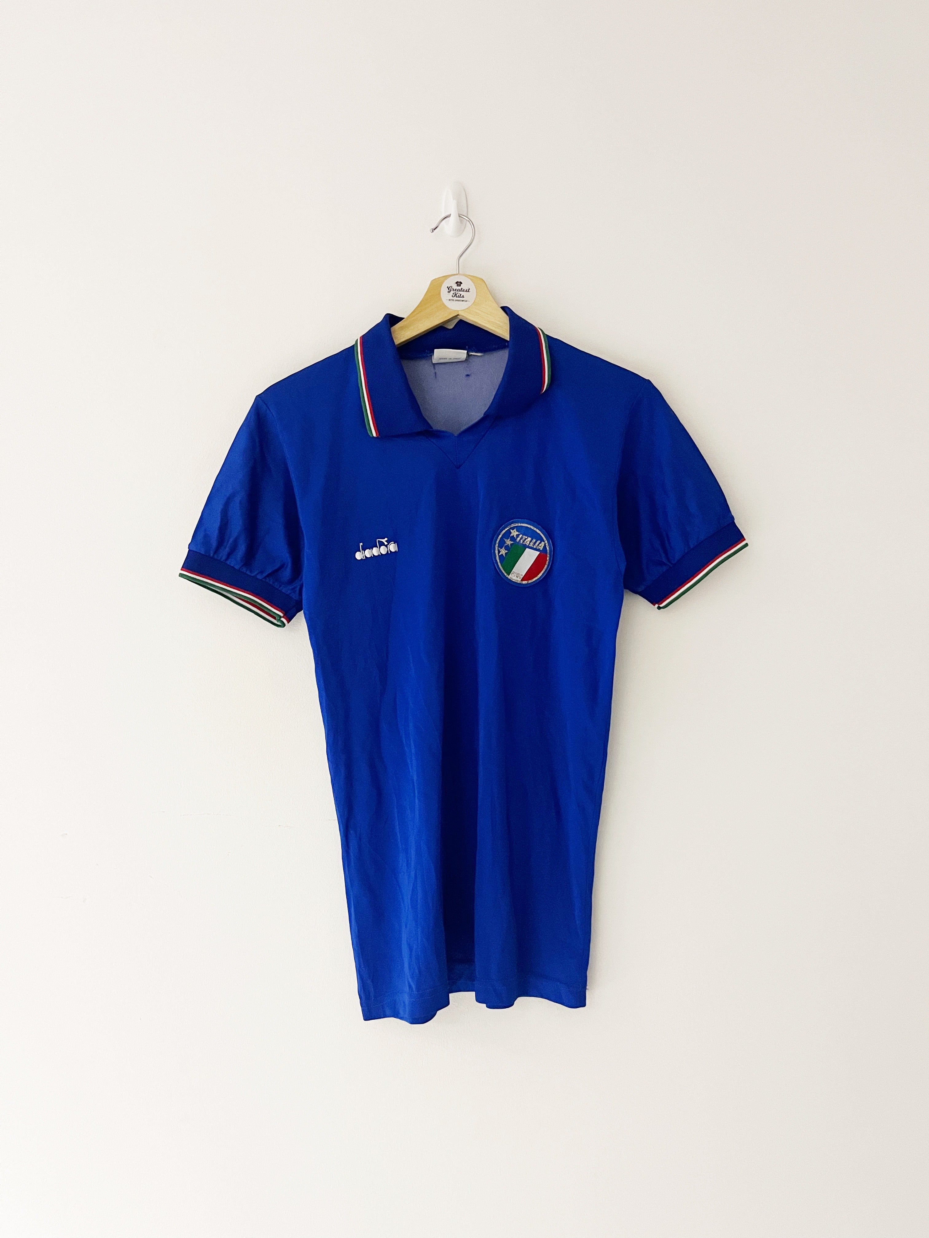 1986/90 Italy Home Shirt (S) 9/10