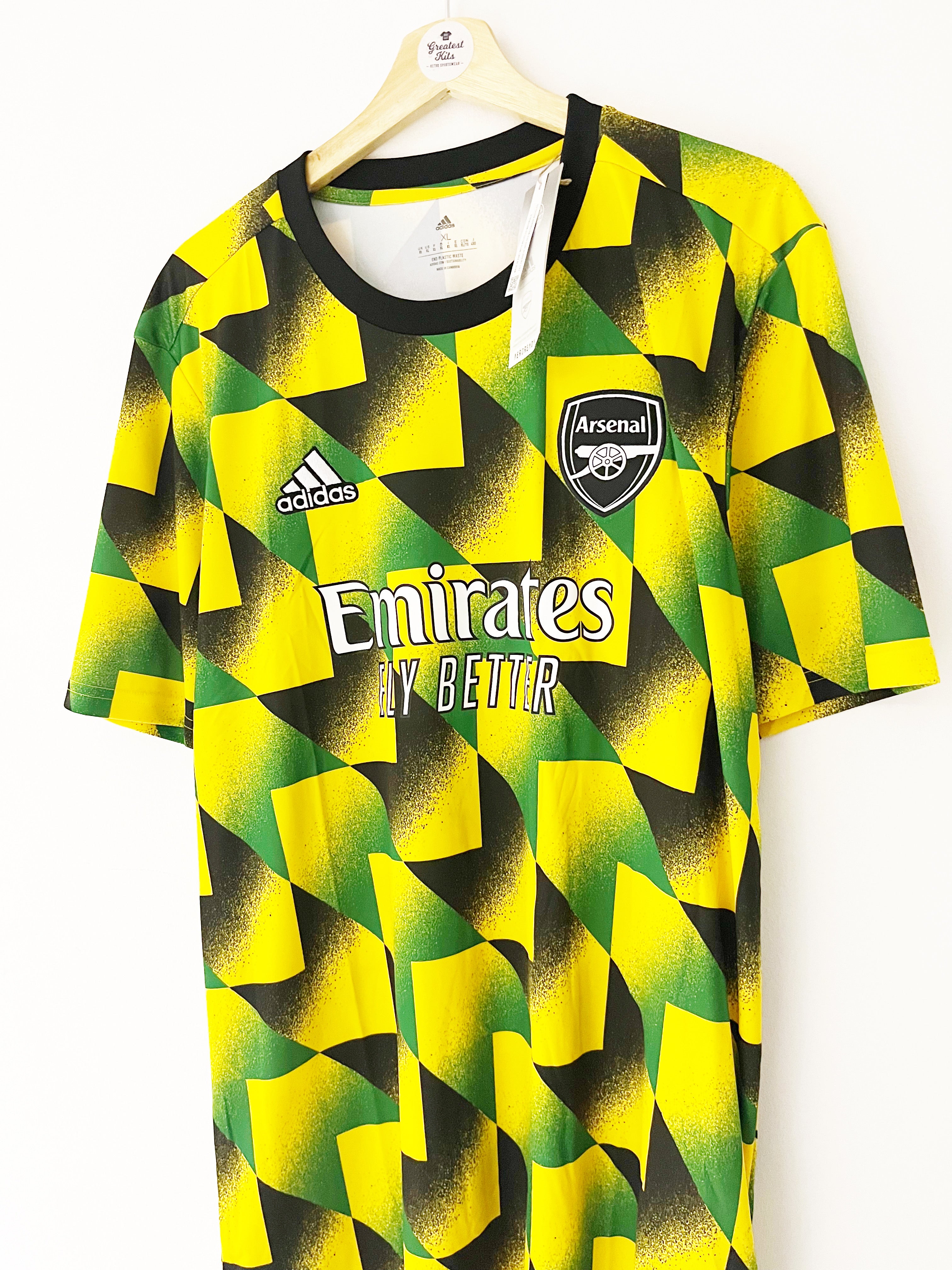 2022/23 Arsenal Prematch Shirt (XL) BNWT