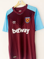 2017/18 West Ham Home Shirt (L) 9/10