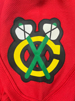 2007/11 Chicago Blackhawks Reebok Away Jersey (S) 8.5/10