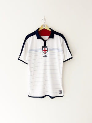 2003/05 England Home Shirt (M) 9/10