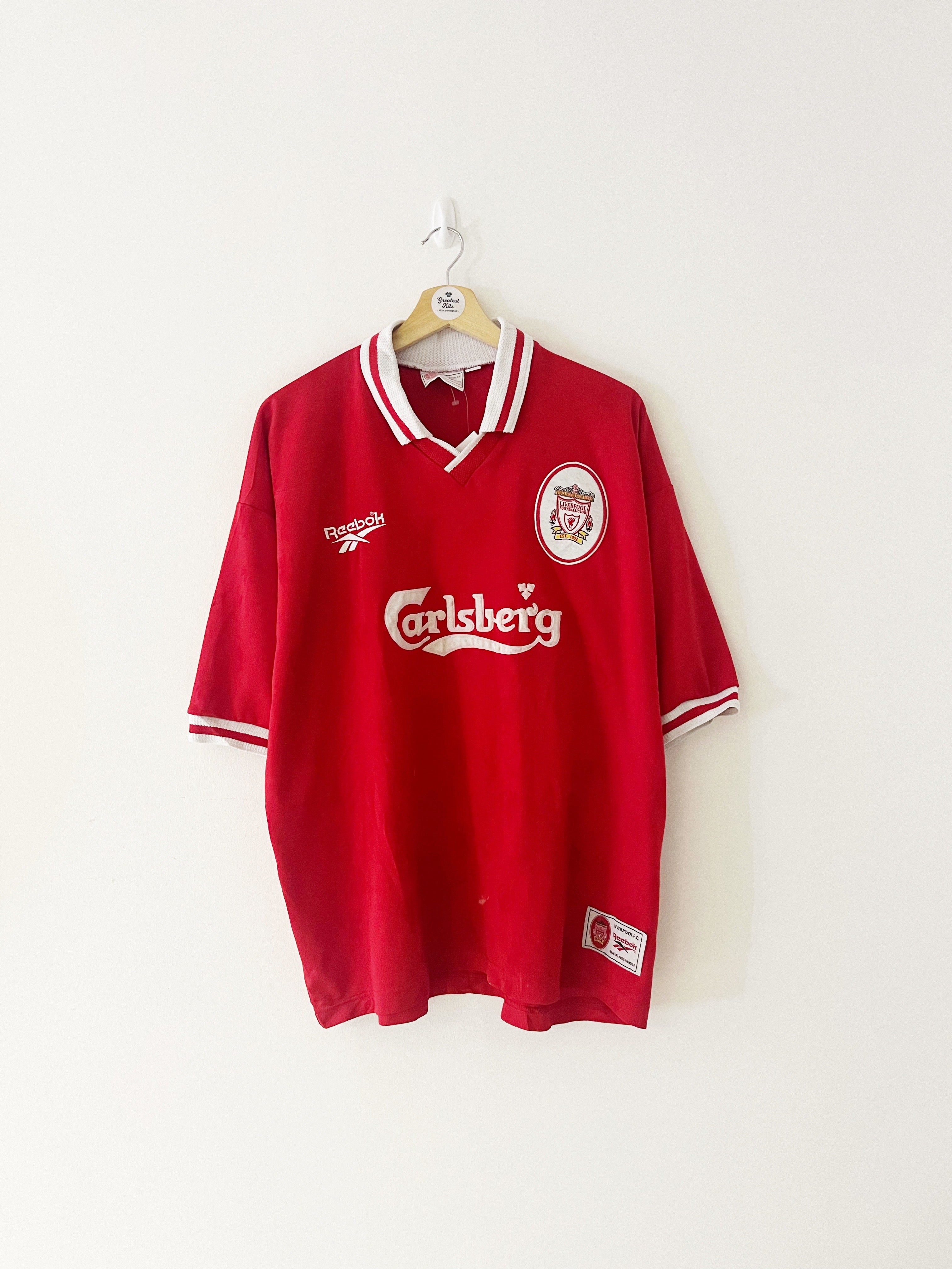 1996/98 Liverpool Home Shirt (XL) 6/10