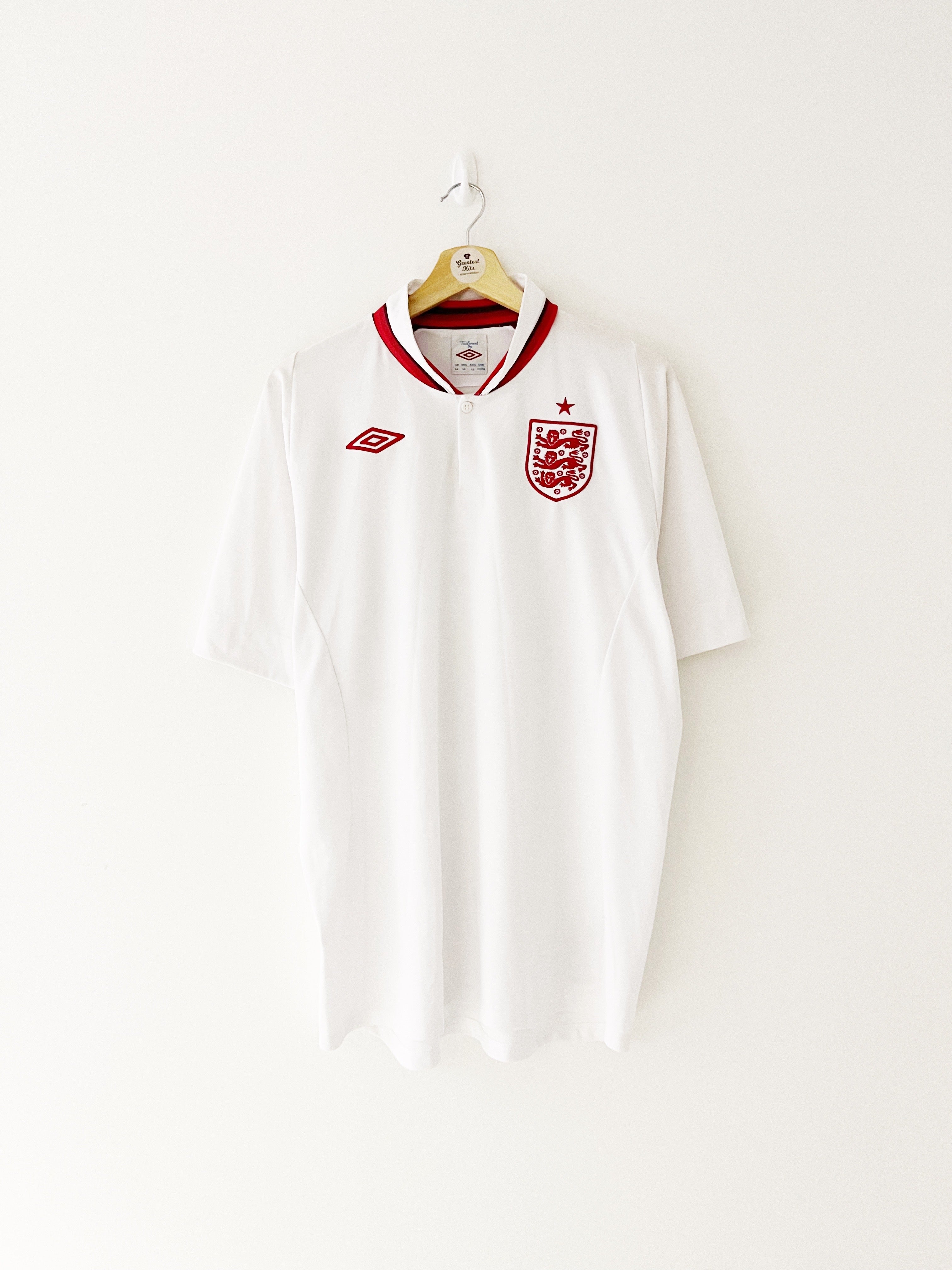 2012/13 England Home Shirt (XL) 9/10