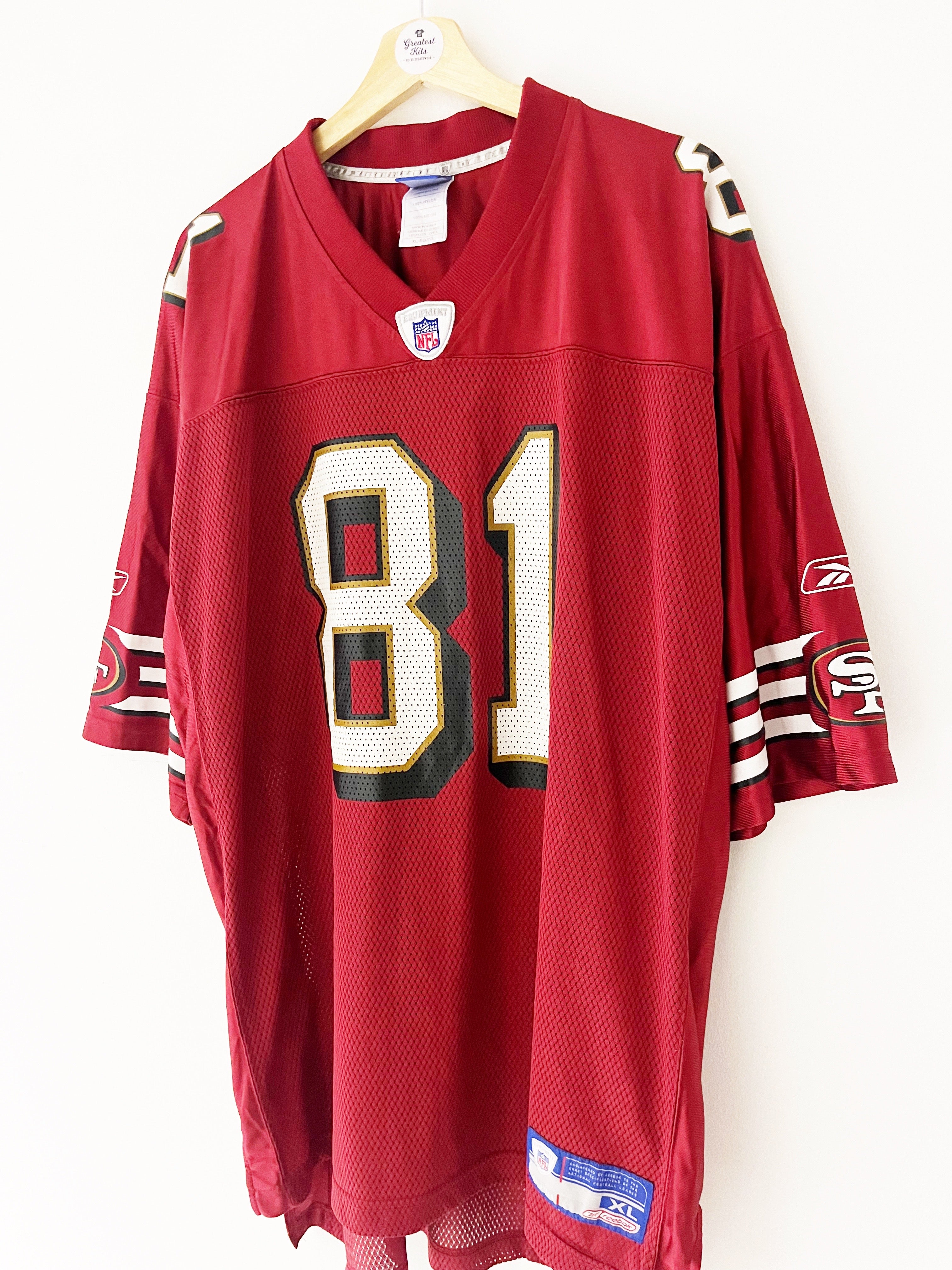 2003 San Francisco 49ers Reebok Home Jersey Owens #81 (XL) 9/10