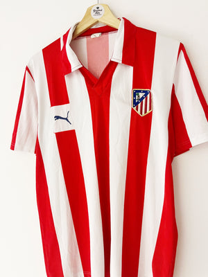 1985/86 Atletico Madrid Home Shirt (L) 8/10