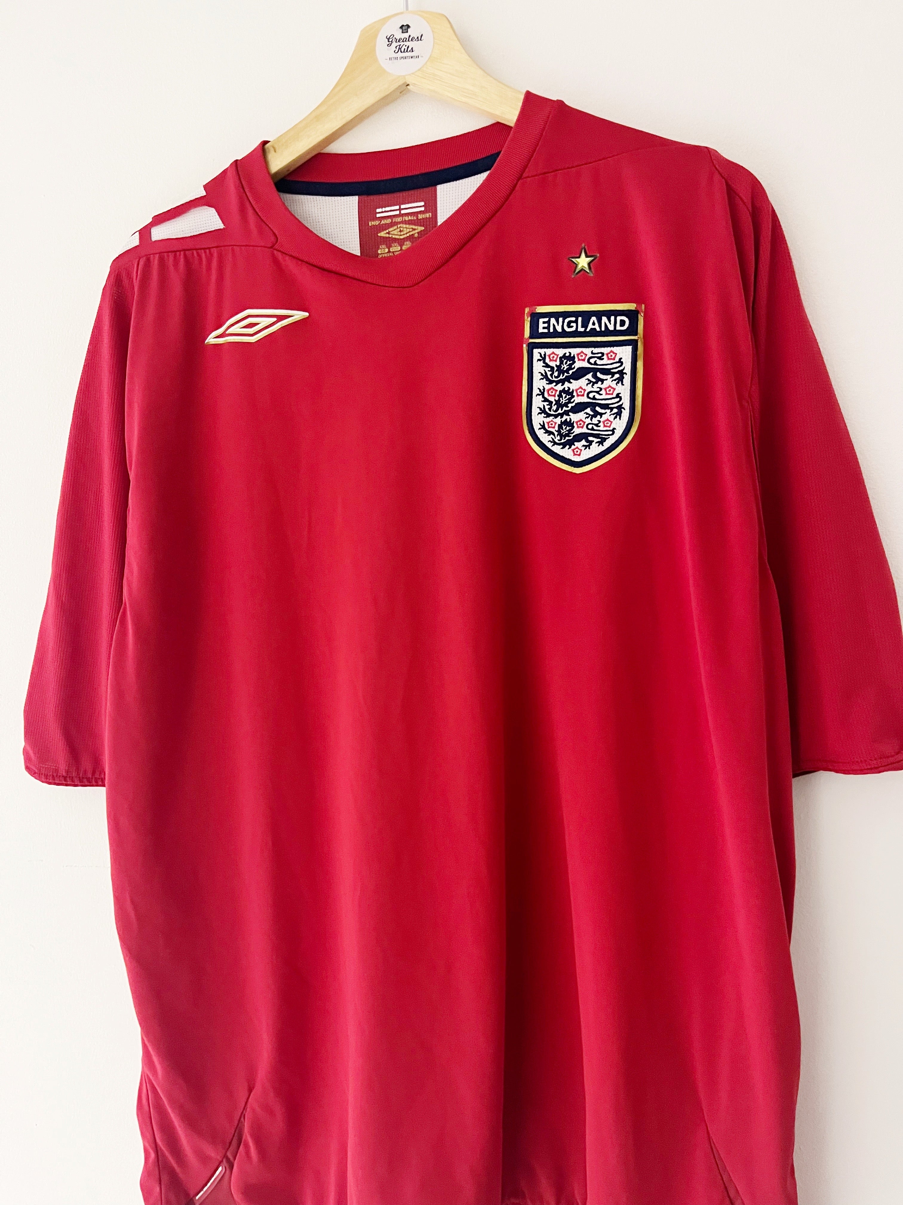 2006/08 England Away Shirt (XXL) 7/10