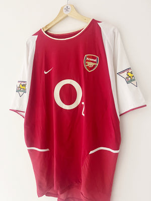 2002/04 Arsenal Home Shirt Henry #14 (XL) 8.5/10