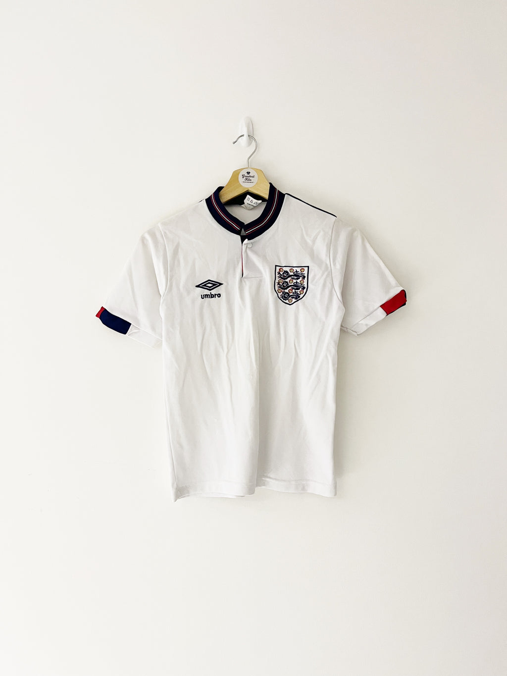 1988/89 England Home Shirt (L.Boys) 7.5/10