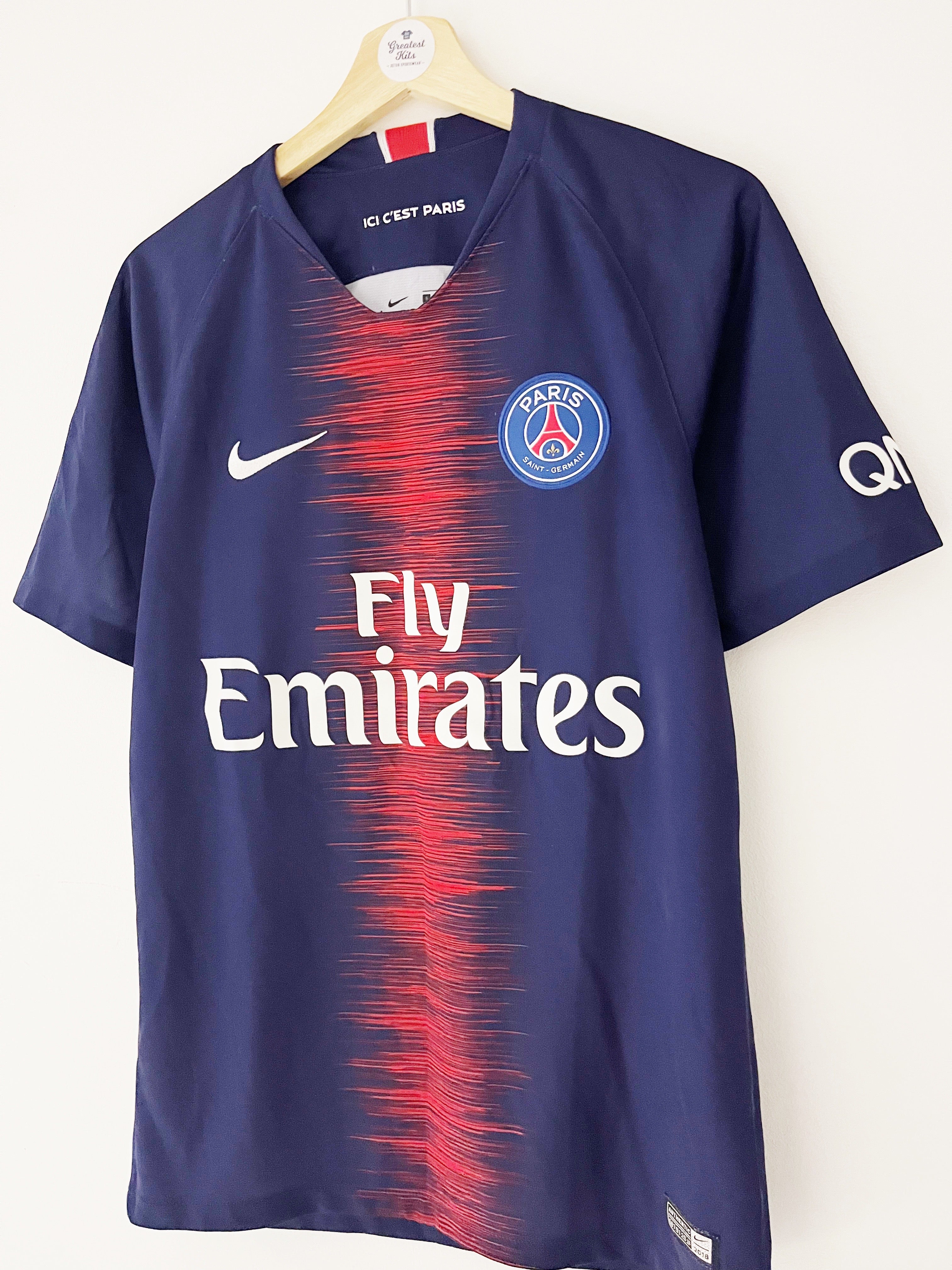 2018/19 Paris Saint-Germain Home Shirt (S) 9/10