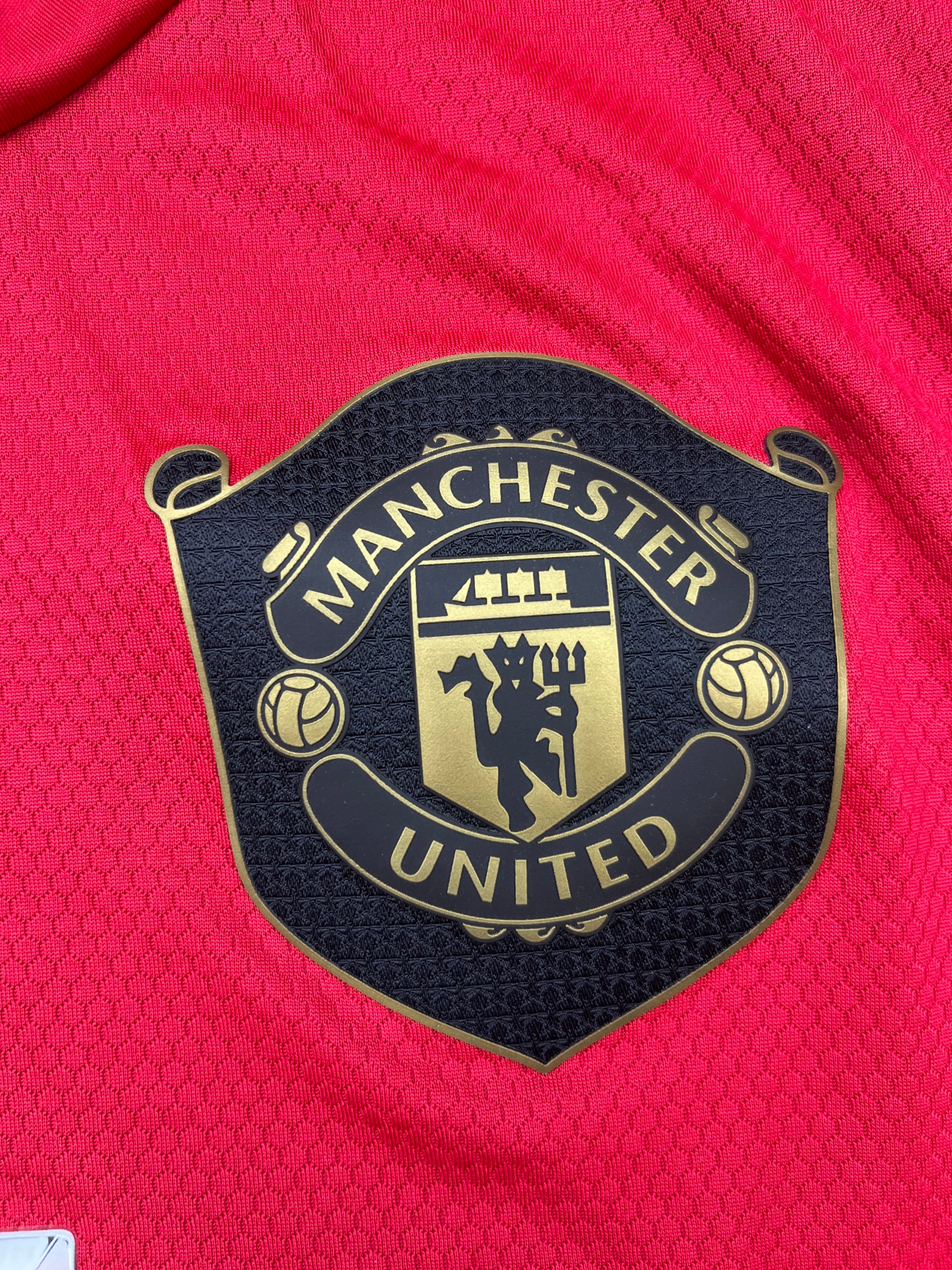 2019/20 Manchester United Home Shirt (M) 9/10