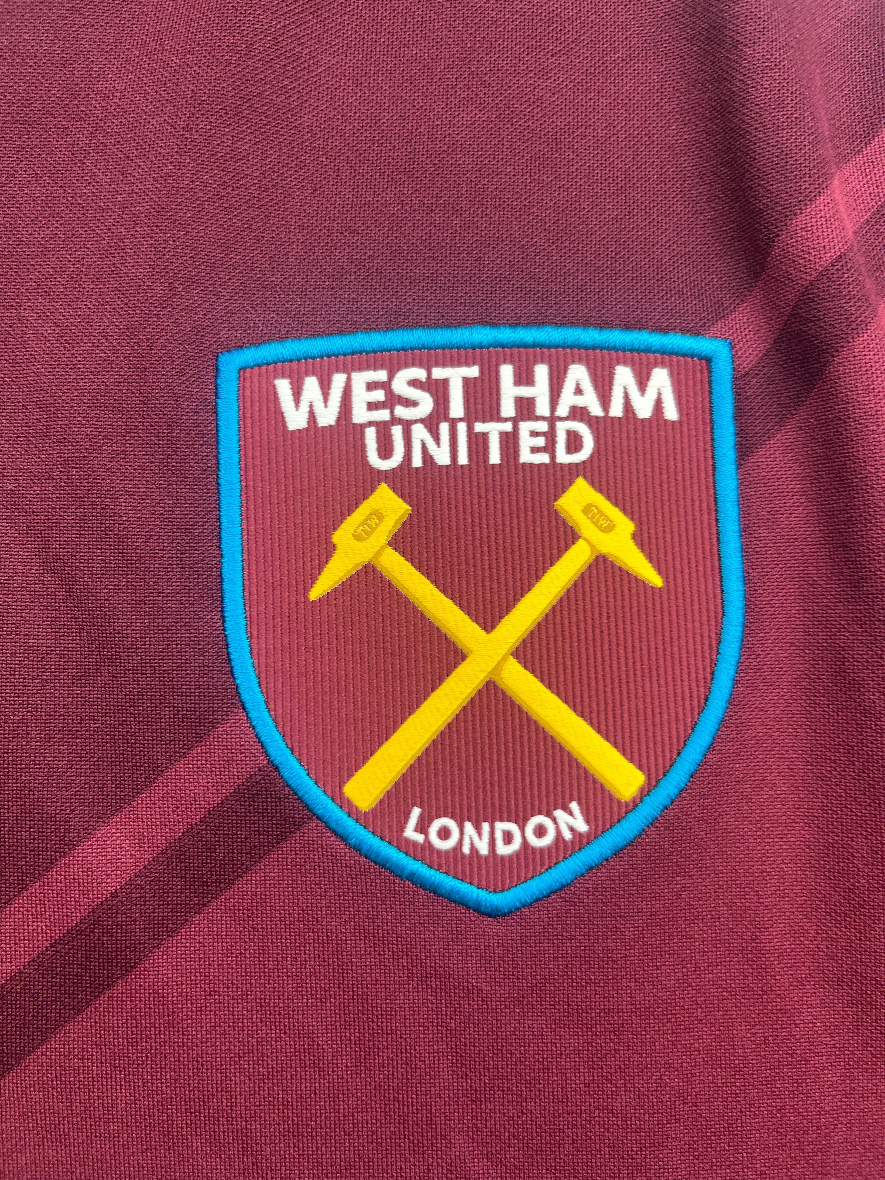 2017/18 West Ham Home Shirt (L) 9/10