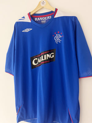 2006/07 Rangers Home Shirt (XXL) 9/10