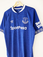 2018/19 Everton Home Shirt (L) 9/10