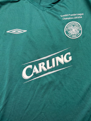 2004/05 Celtic Away Sutton #9 Shirt (XXL) 8/10